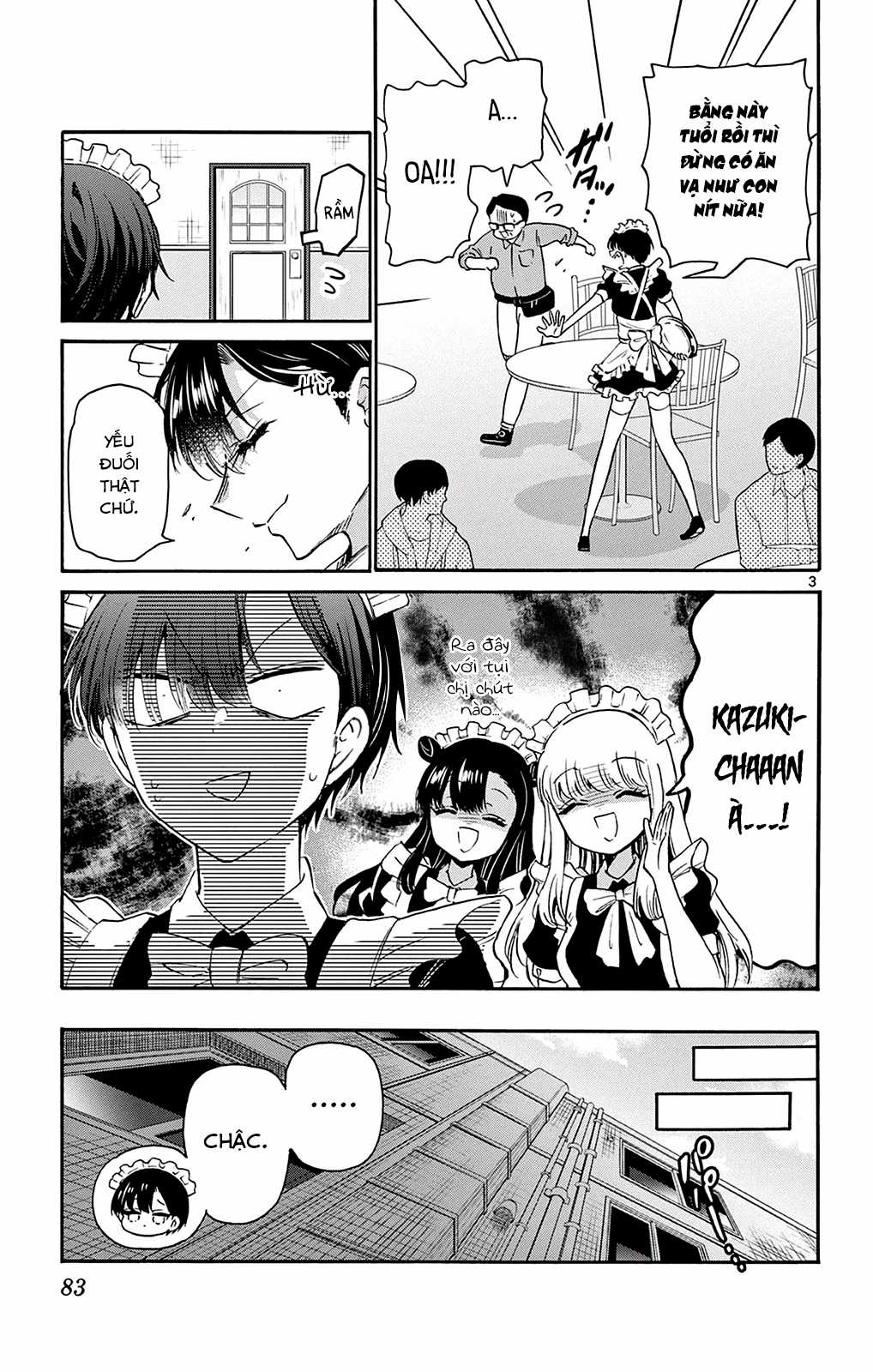 Mikadono Sanshimai wa Angai, Choroi Chapter 61 trang 4