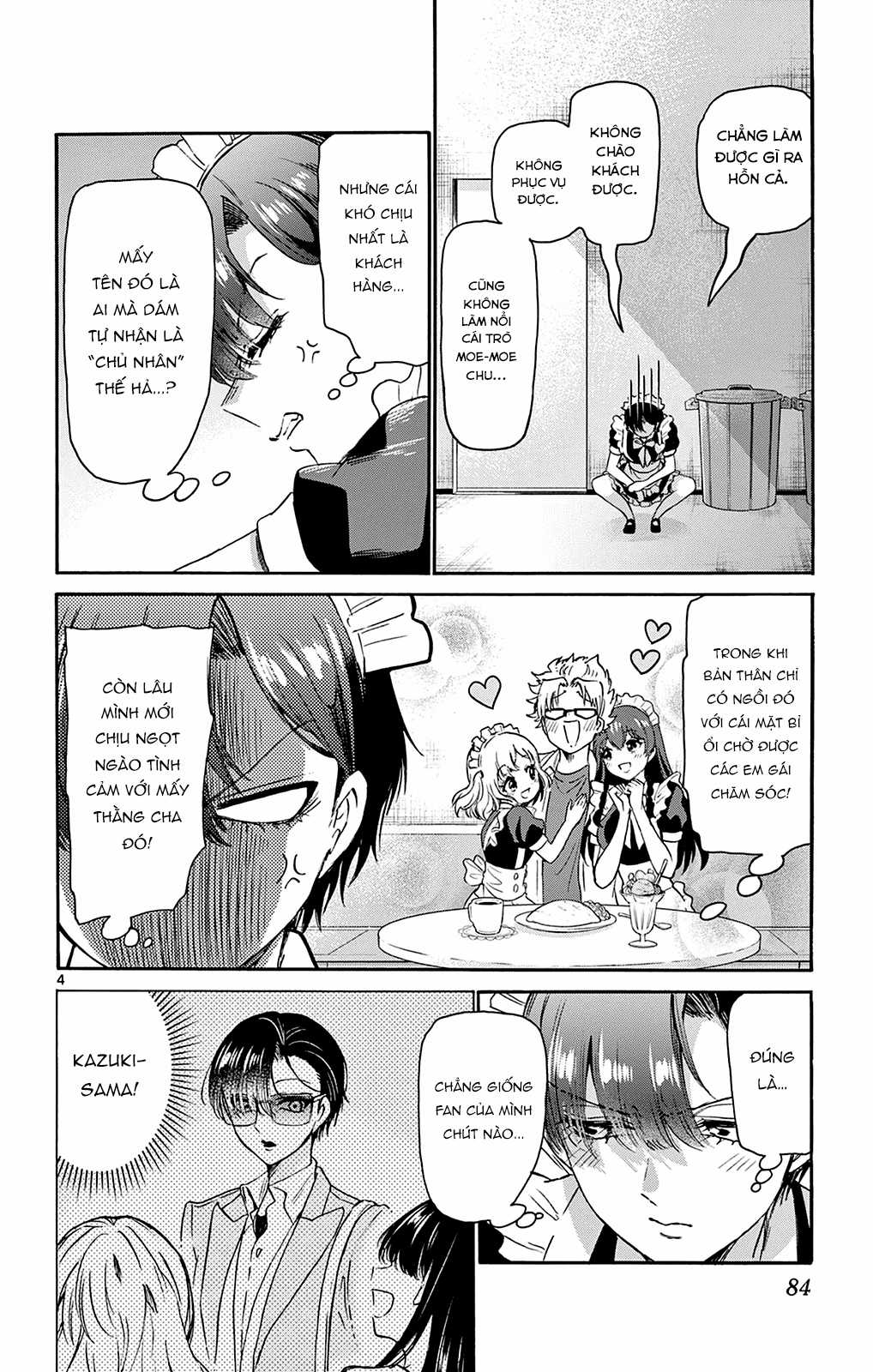 Mikadono Sanshimai wa Angai, Choroi Chapter 61 trang 5