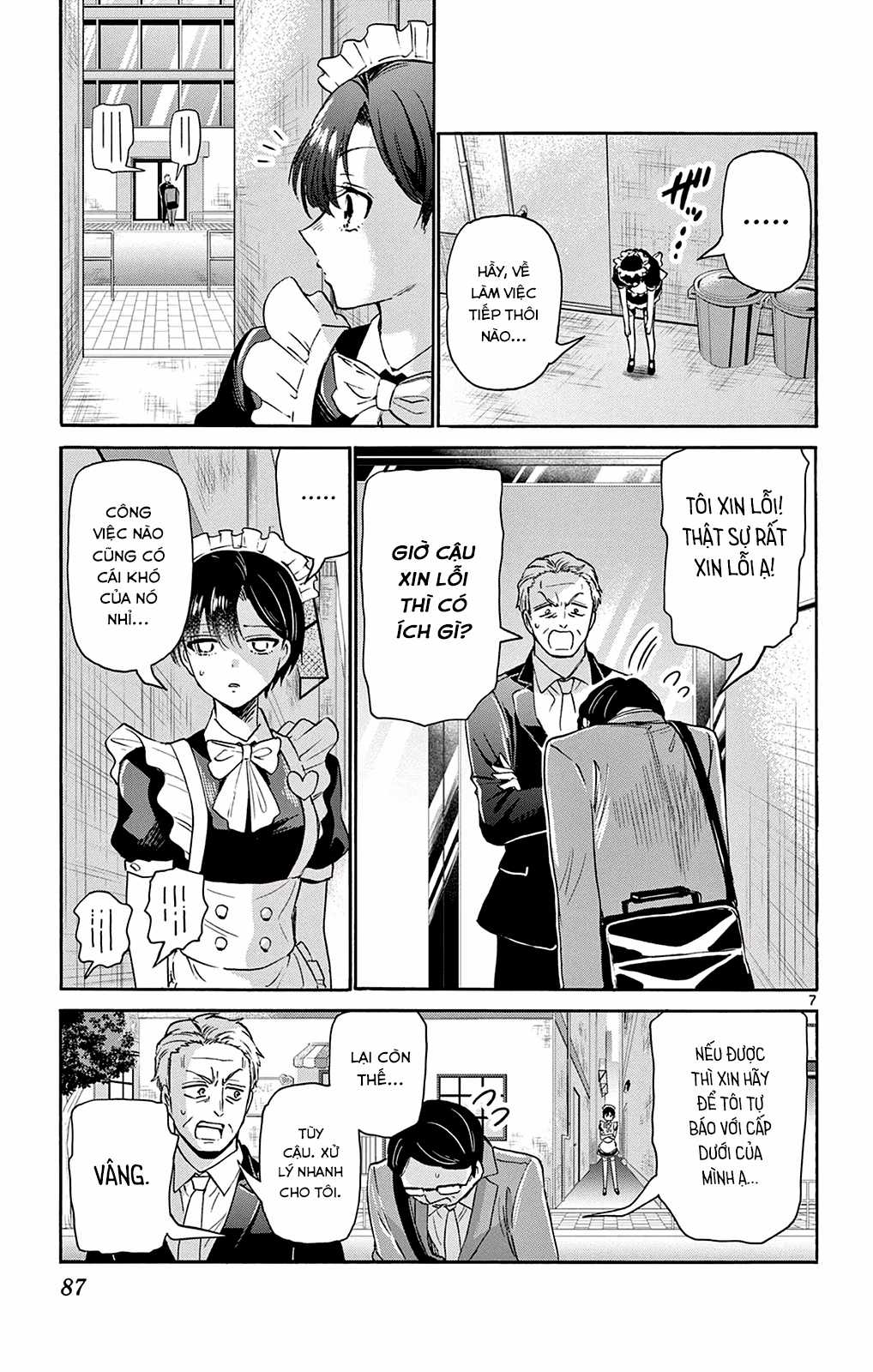 Mikadono Sanshimai wa Angai, Choroi Chapter 61 trang 8