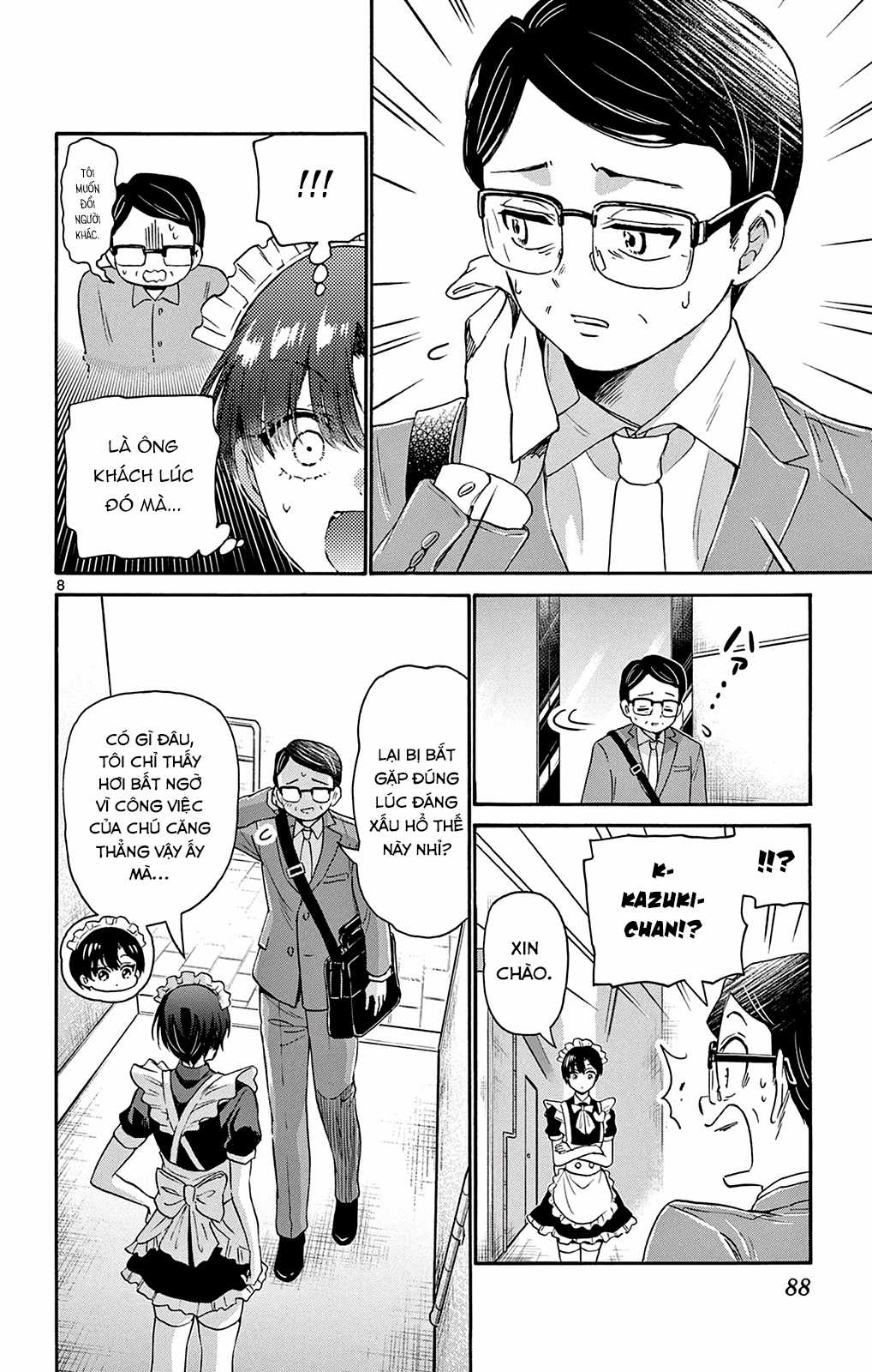 Mikadono Sanshimai wa Angai, Choroi Chapter 61 trang 9