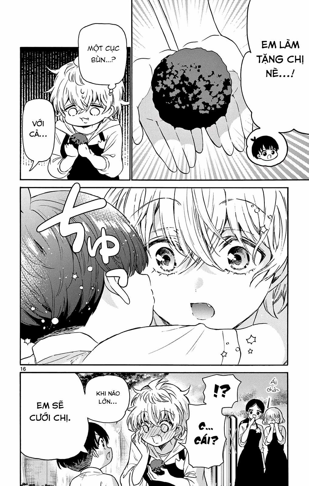 Mikadono Sanshimai wa Angai, Choroi Chapter 63 trang 17