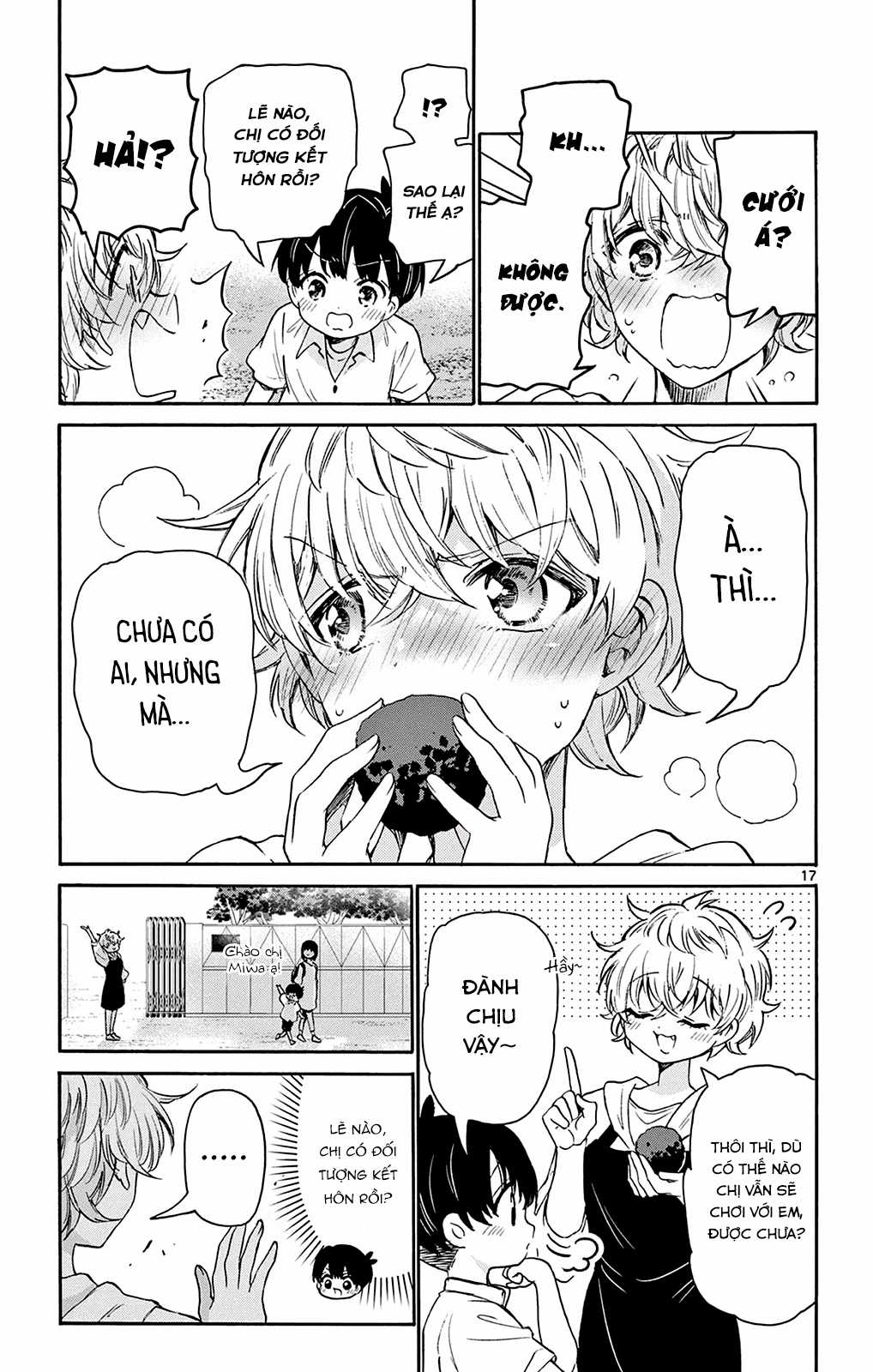 Mikadono Sanshimai wa Angai, Choroi Chapter 63 trang 18