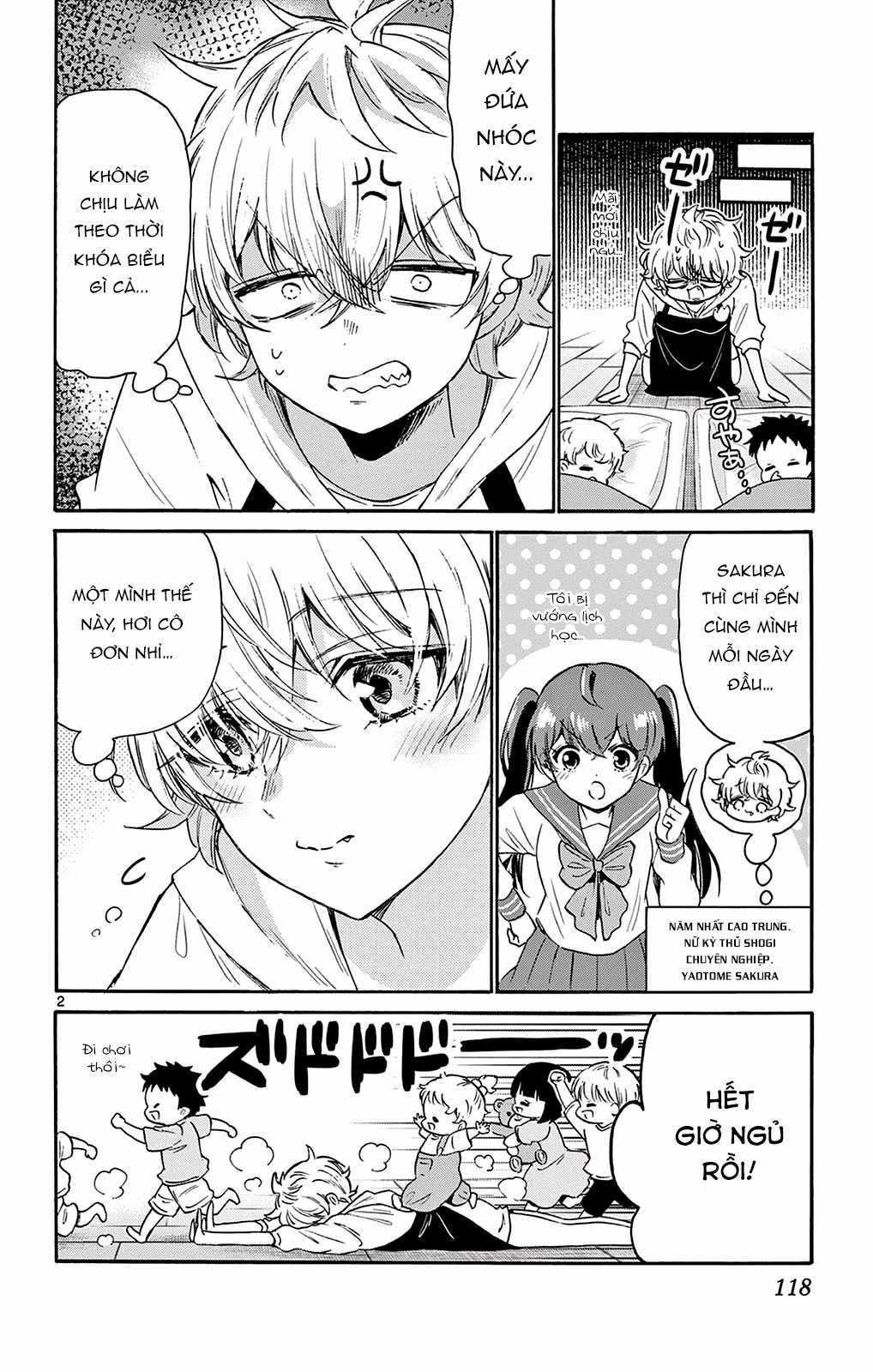 Mikadono Sanshimai wa Angai, Choroi Chapter 63 trang 3