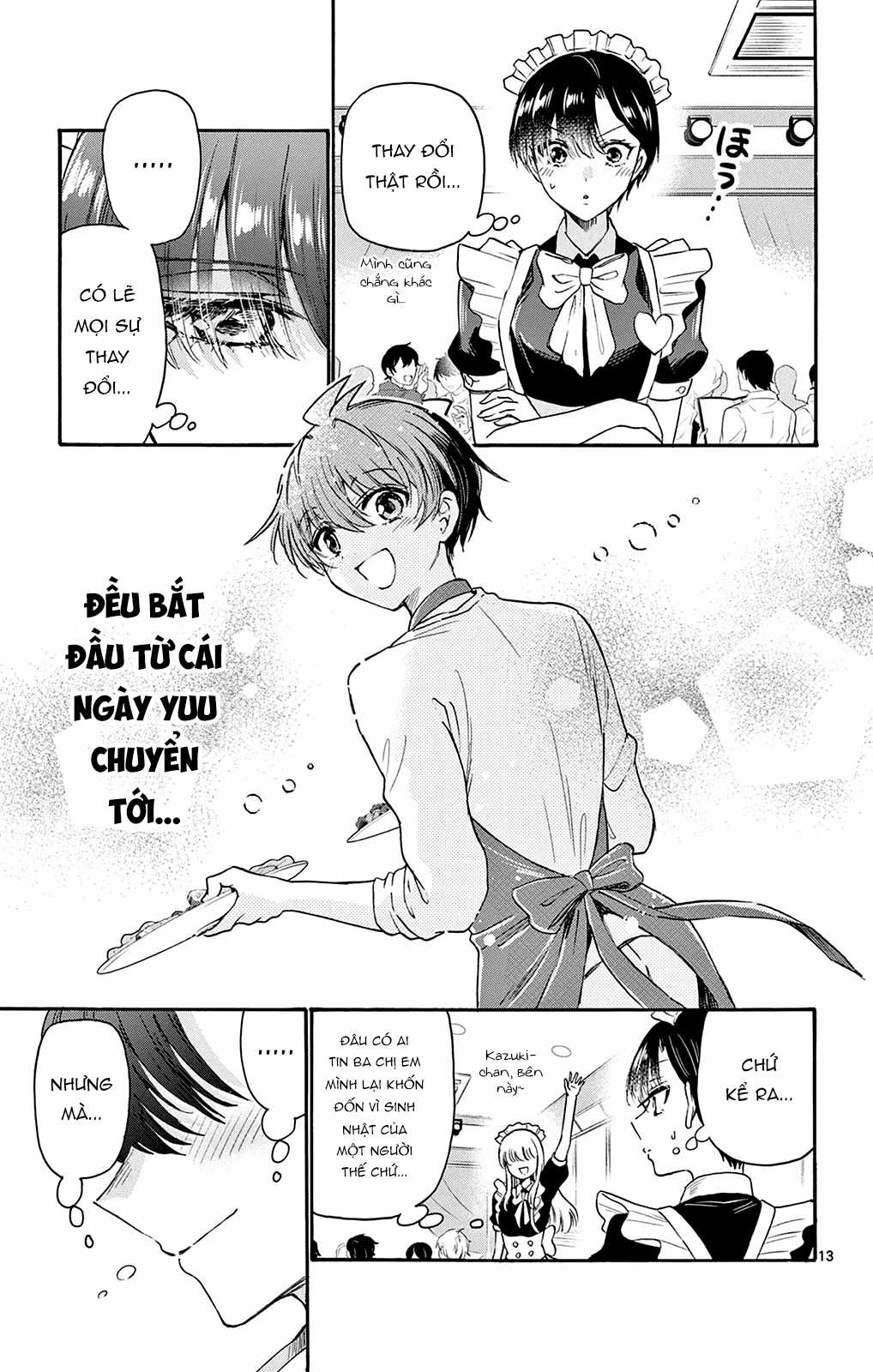 Mikadono Sanshimai wa Angai, Choroi Chapter 64 trang 14
