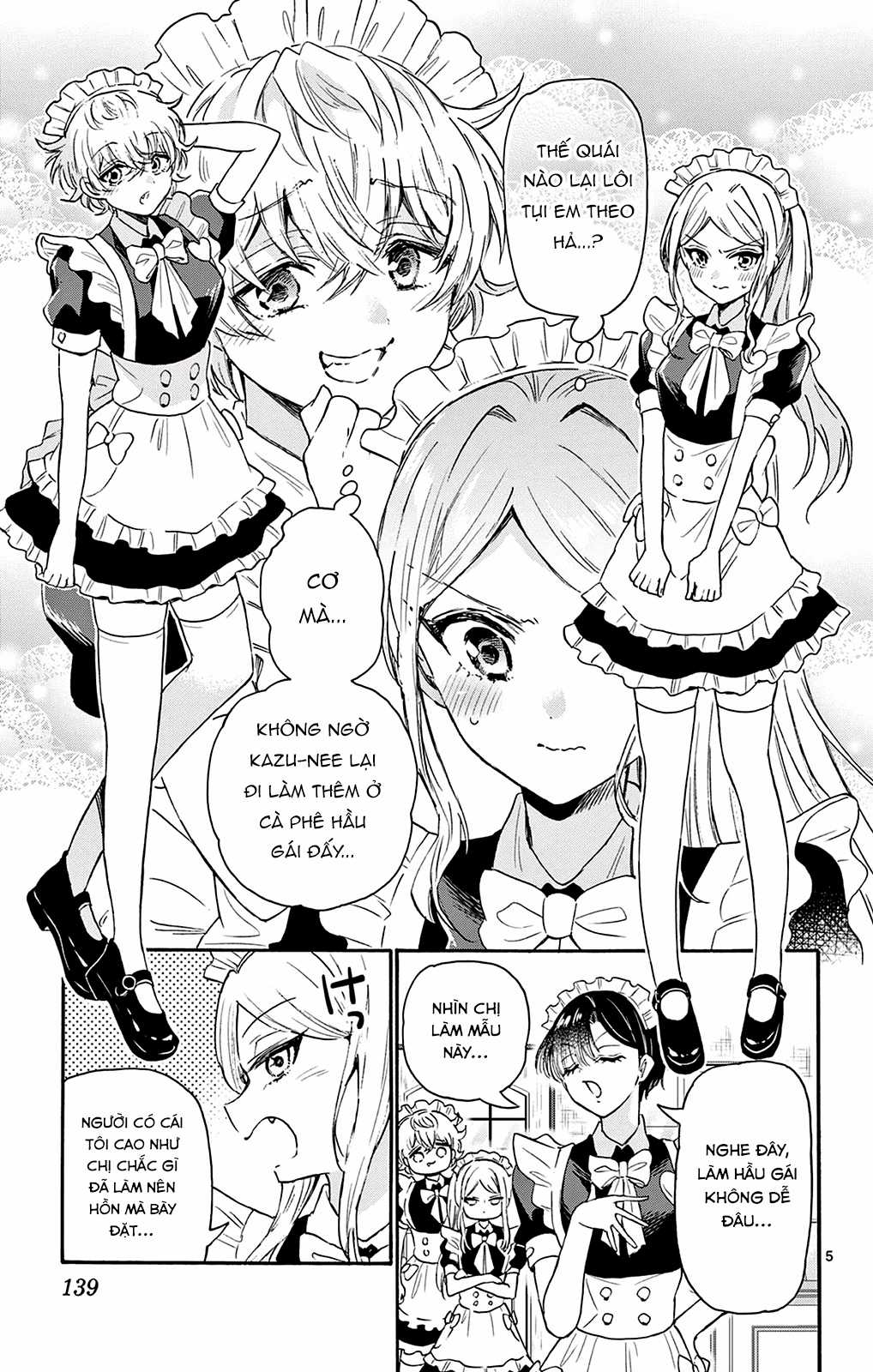 Mikadono Sanshimai wa Angai, Choroi Chapter 64 trang 6