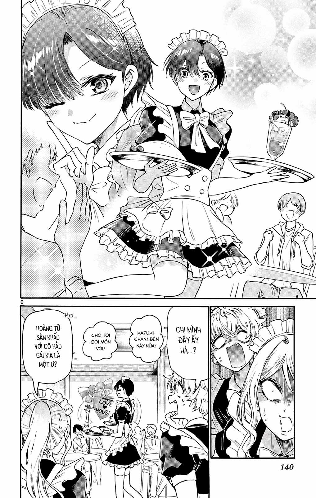 Mikadono Sanshimai wa Angai, Choroi Chapter 64 trang 7