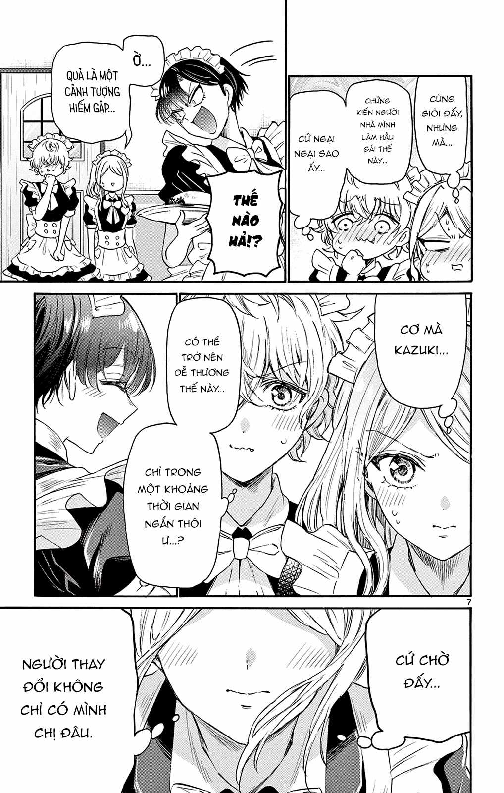 Mikadono Sanshimai wa Angai, Choroi Chapter 64 trang 8