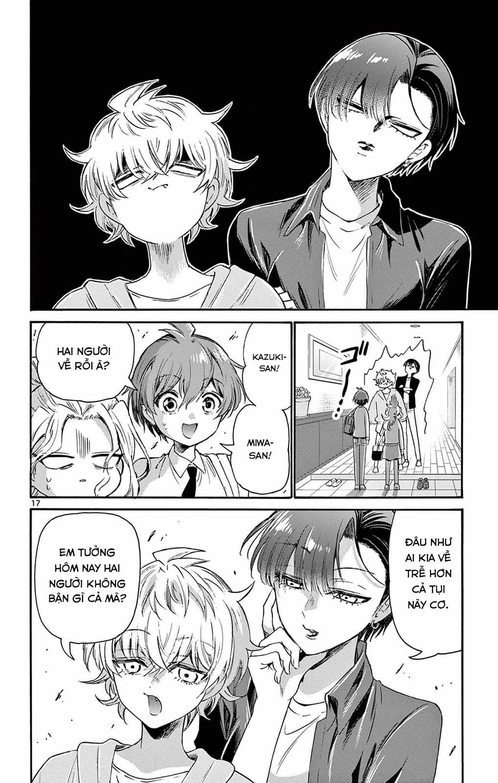 Mikadono Sanshimai wa Angai, Choroi Chapter 69 trang 19