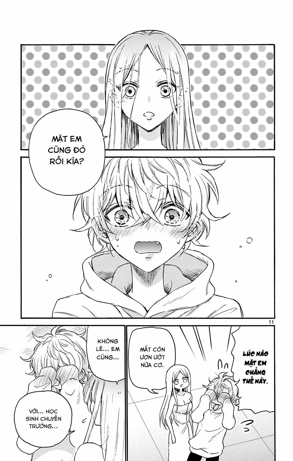 Mikadono Sanshimai wa Angai, Choroi Chapter 7 trang 12