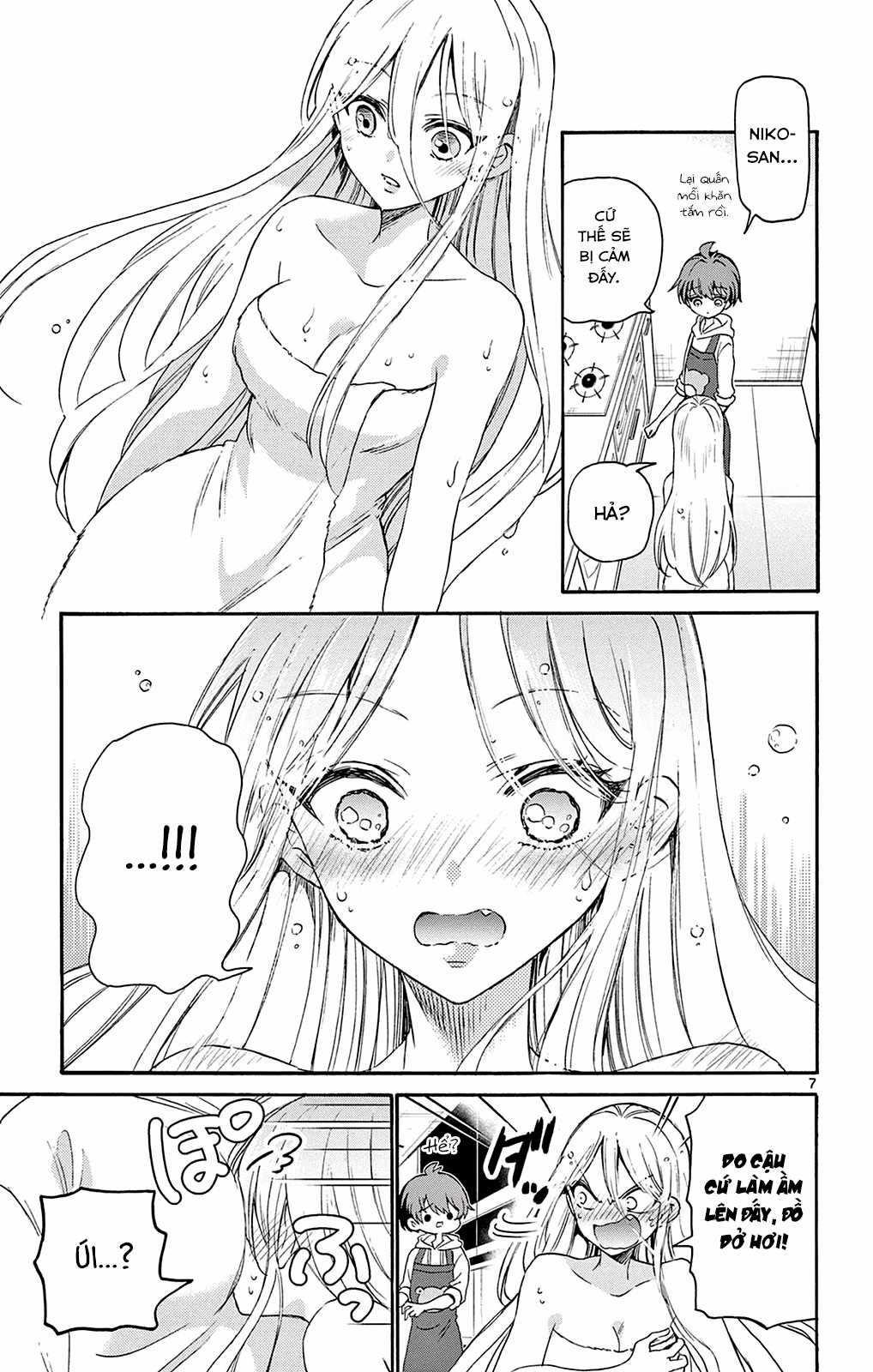 Mikadono Sanshimai wa Angai, Choroi Chapter 7 trang 8