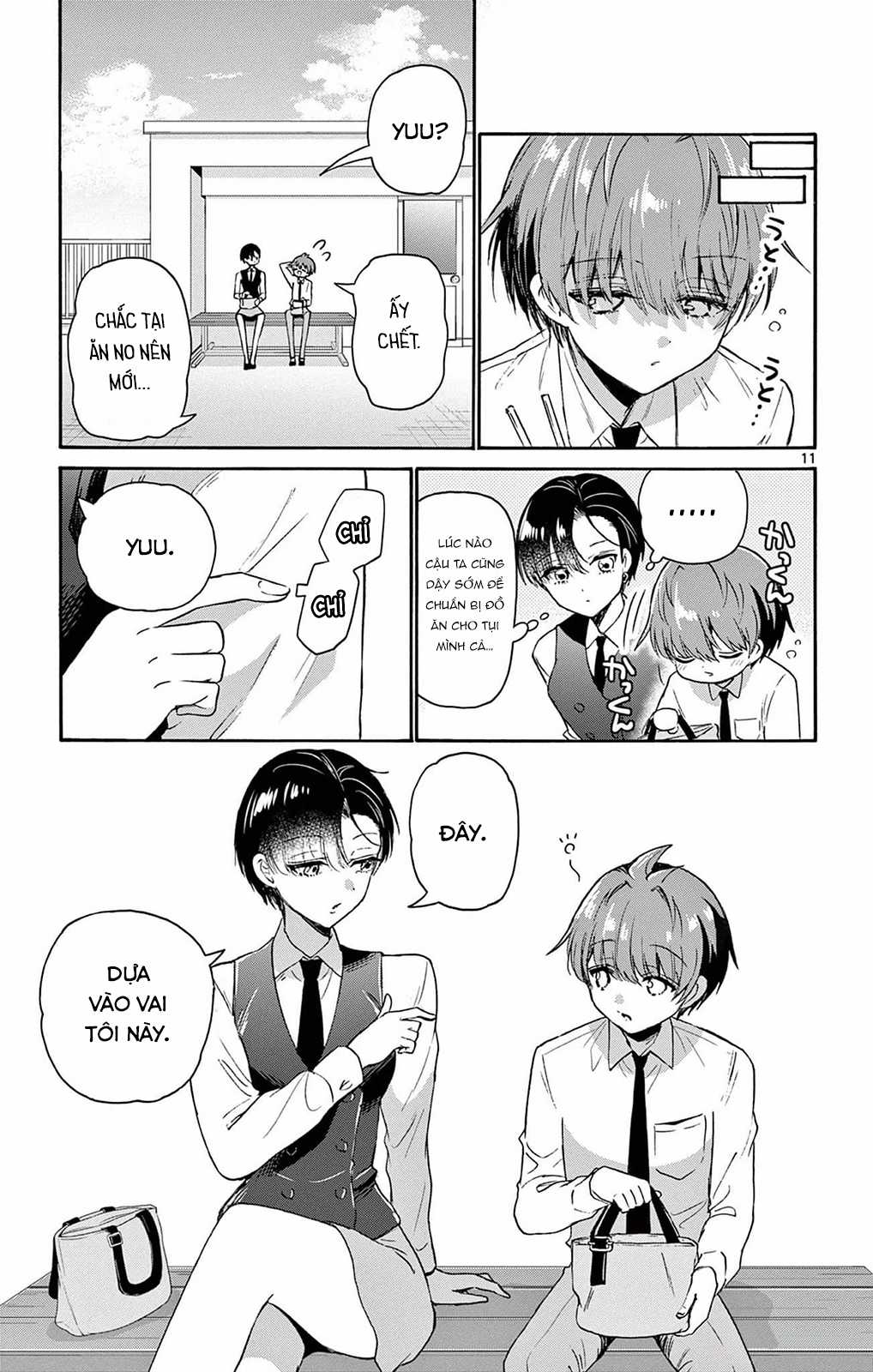 Mikadono Sanshimai wa Angai, Choroi Chapter 70 trang 12