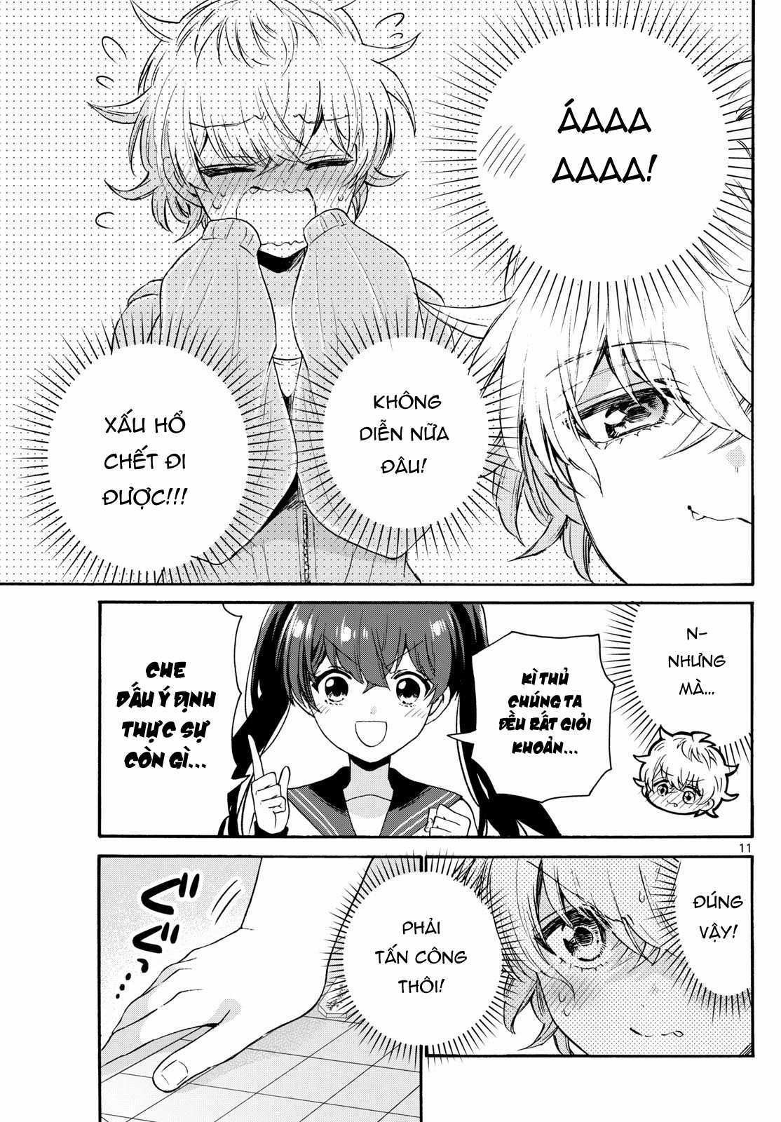 Mikadono Sanshimai wa Angai, Choroi Chapter 71 trang 12