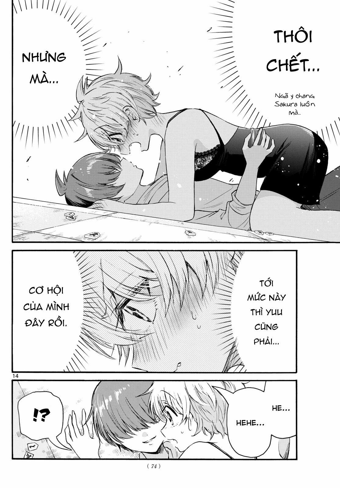 Mikadono Sanshimai wa Angai, Choroi Chapter 71 trang 15