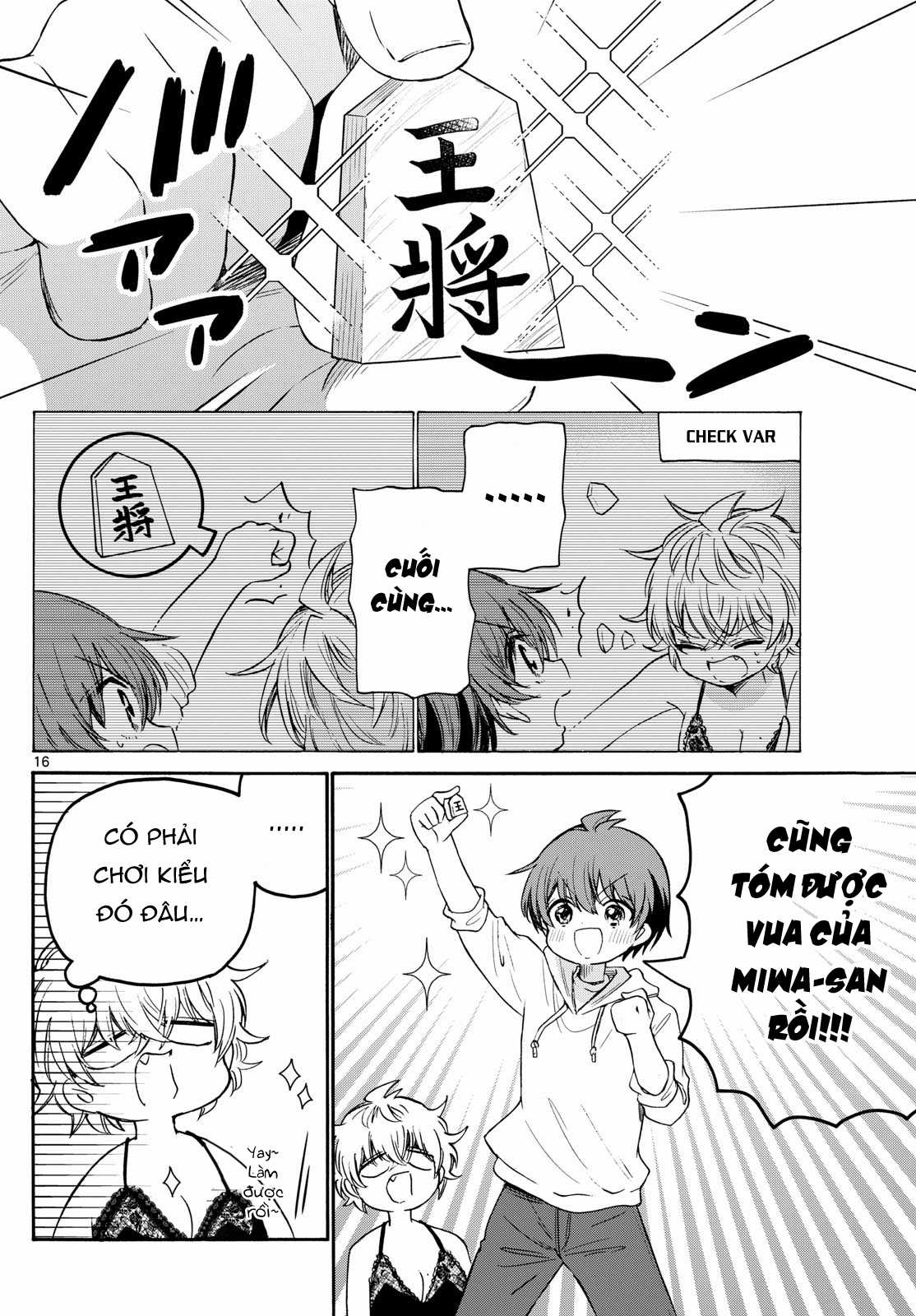 Mikadono Sanshimai wa Angai, Choroi Chapter 71 trang 17