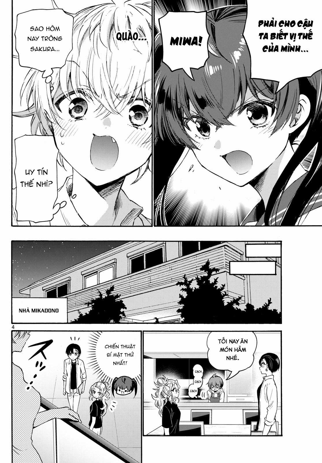 Mikadono Sanshimai wa Angai, Choroi Chapter 71 trang 5
