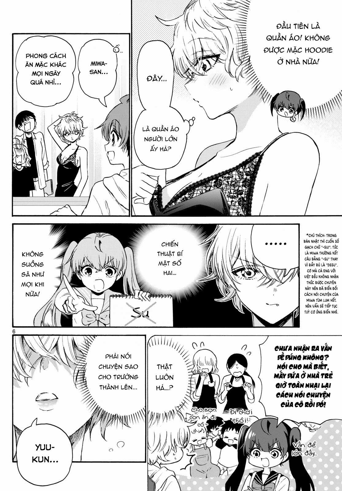 Mikadono Sanshimai wa Angai, Choroi Chapter 71 trang 7