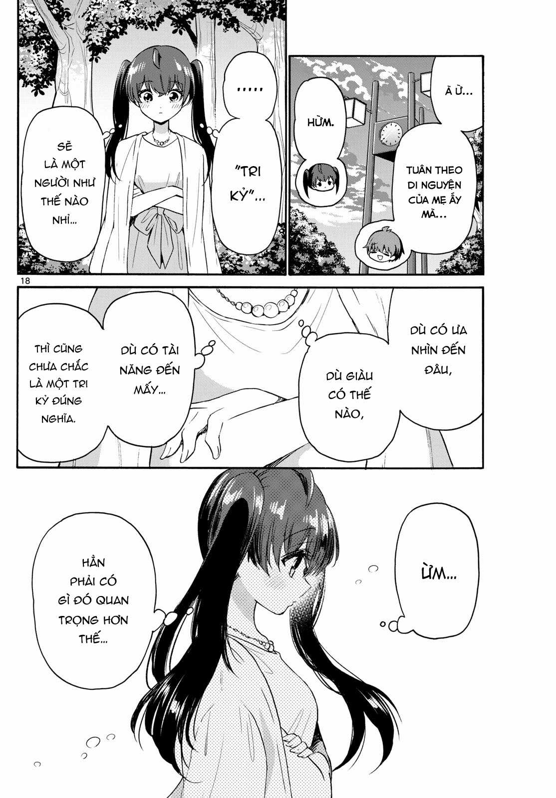 Mikadono Sanshimai wa Angai, Choroi Chapter 72 trang 19