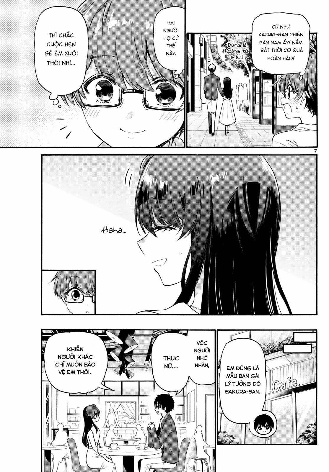 Mikadono Sanshimai wa Angai, Choroi Chapter 72 trang 8