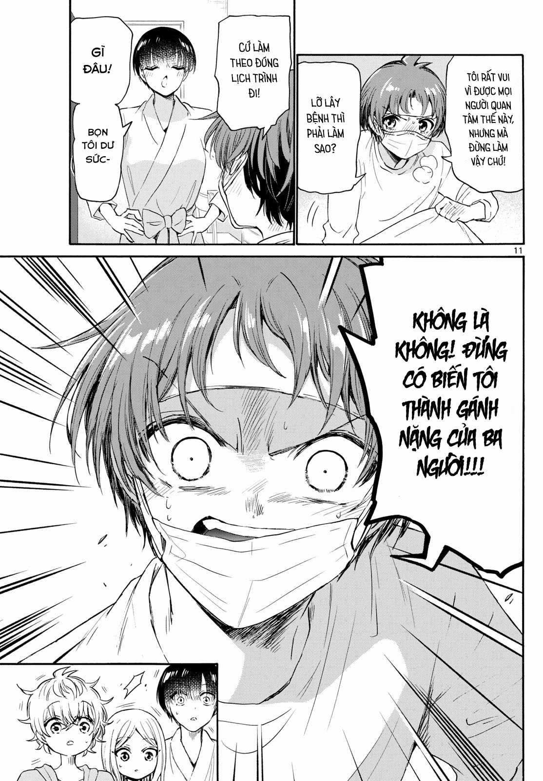 Mikadono Sanshimai wa Angai, Choroi Chapter 73 trang 12