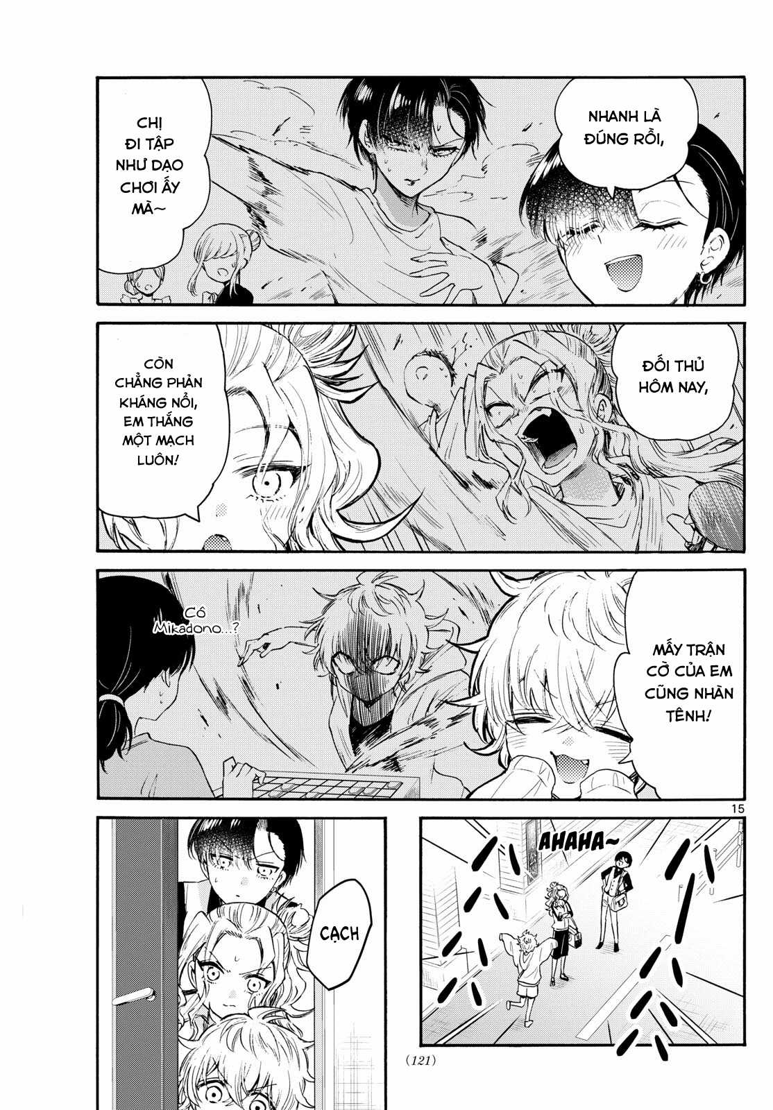 Mikadono Sanshimai wa Angai, Choroi Chapter 73 trang 16