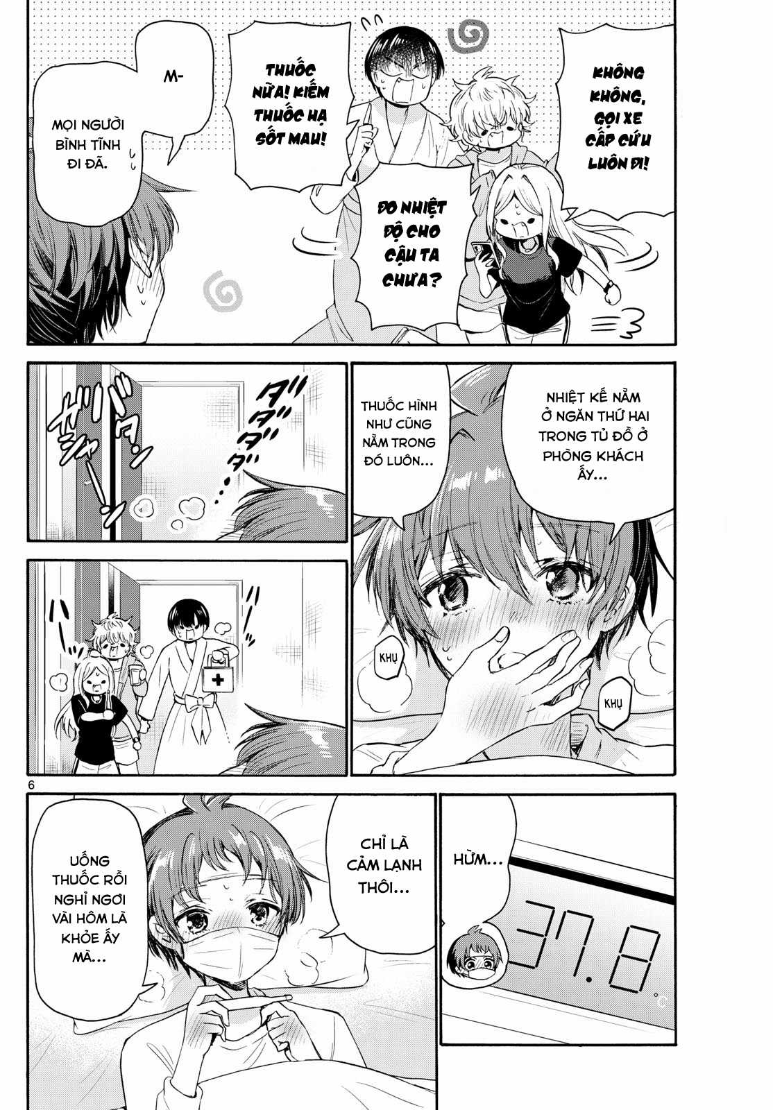 Mikadono Sanshimai wa Angai, Choroi Chapter 73 trang 7