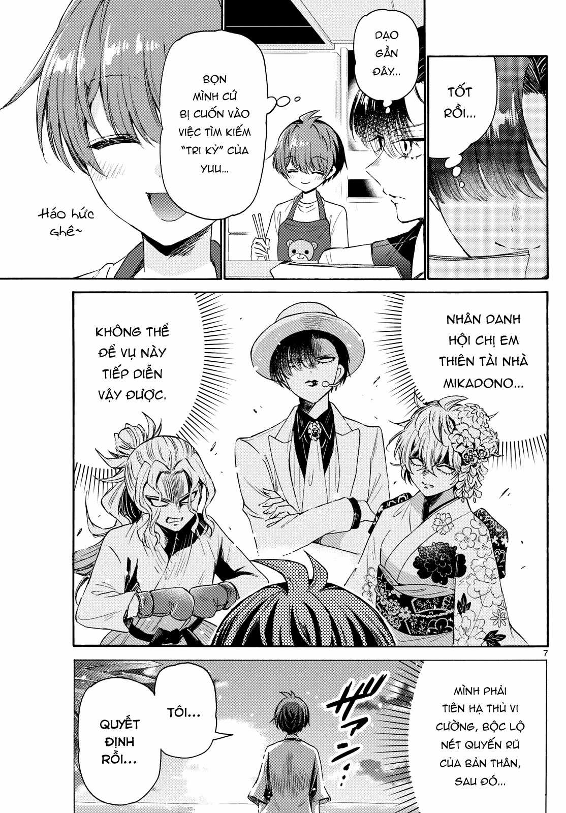 Mikadono Sanshimai wa Angai, Choroi Chapter 76 trang 7