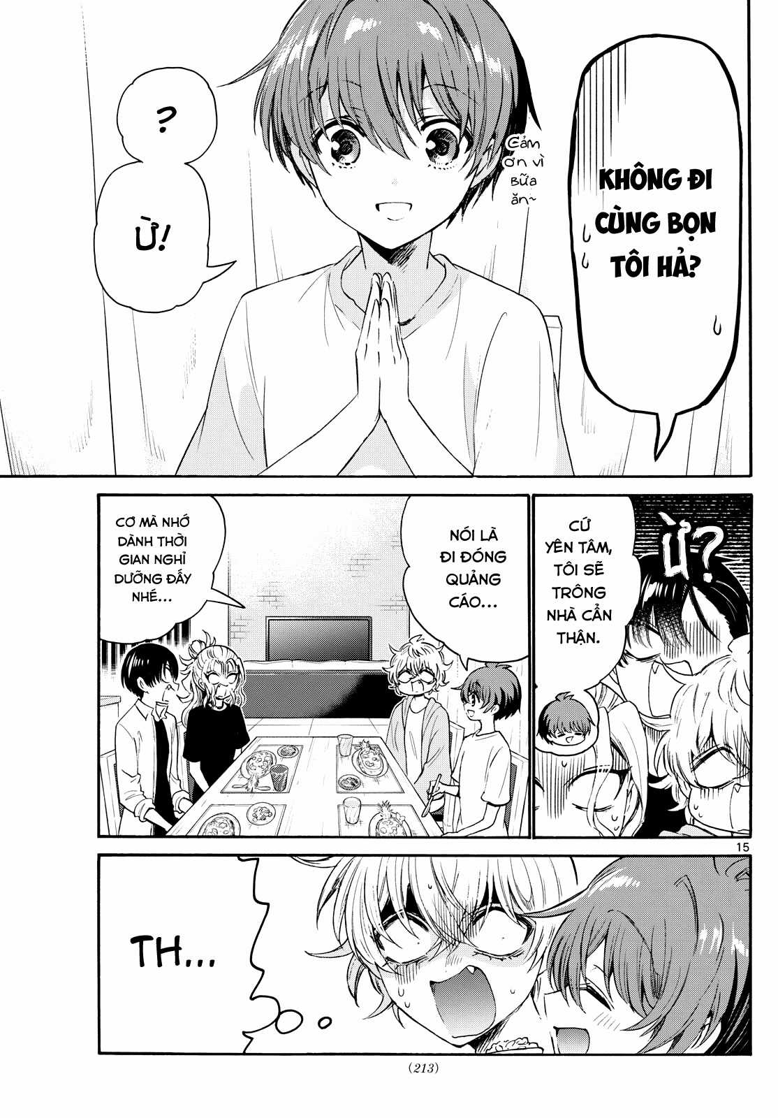 Mikadono Sanshimai wa Angai, Choroi Chapter 77 trang 16