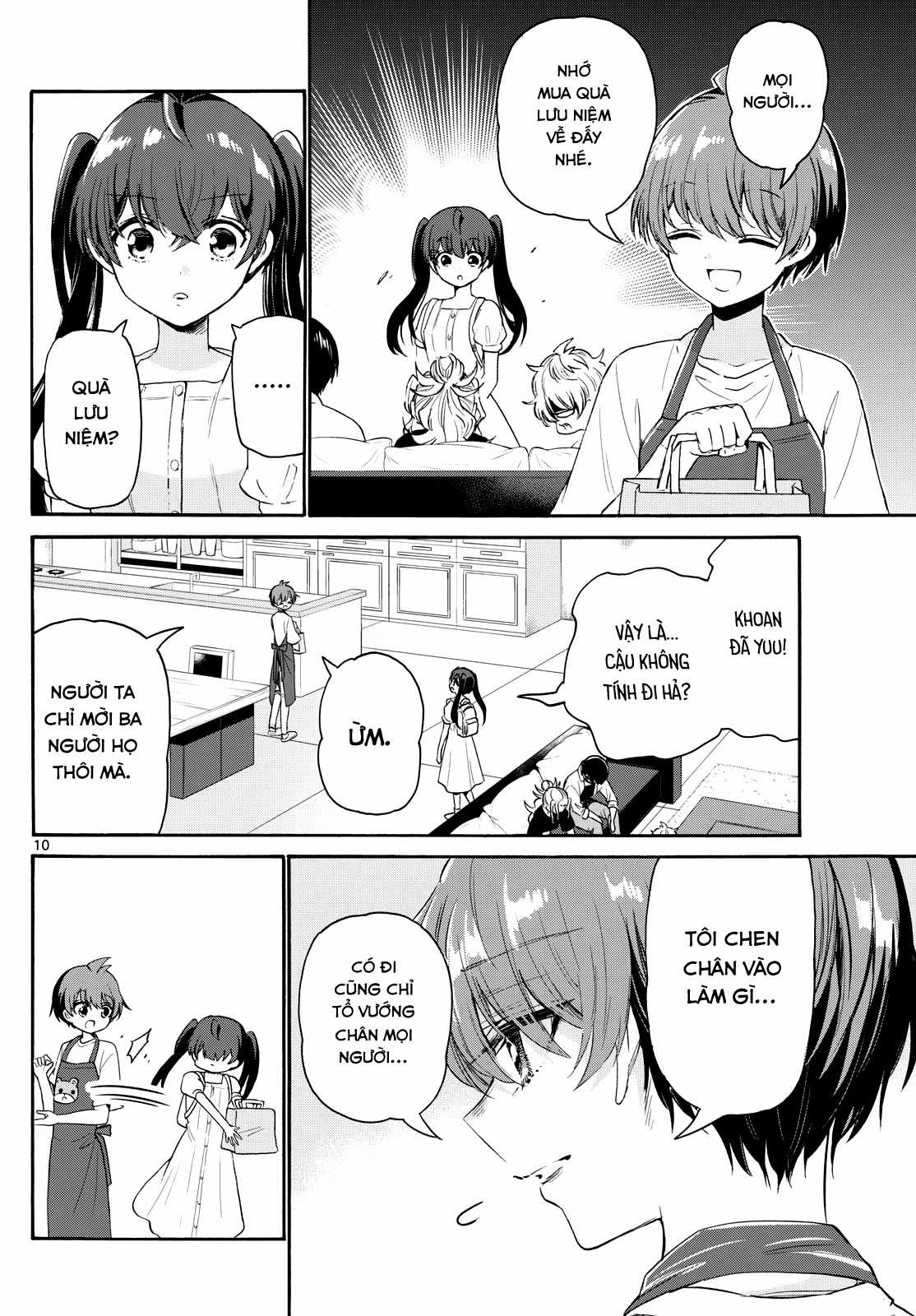 Mikadono Sanshimai wa Angai, Choroi Chapter 78 trang 11
