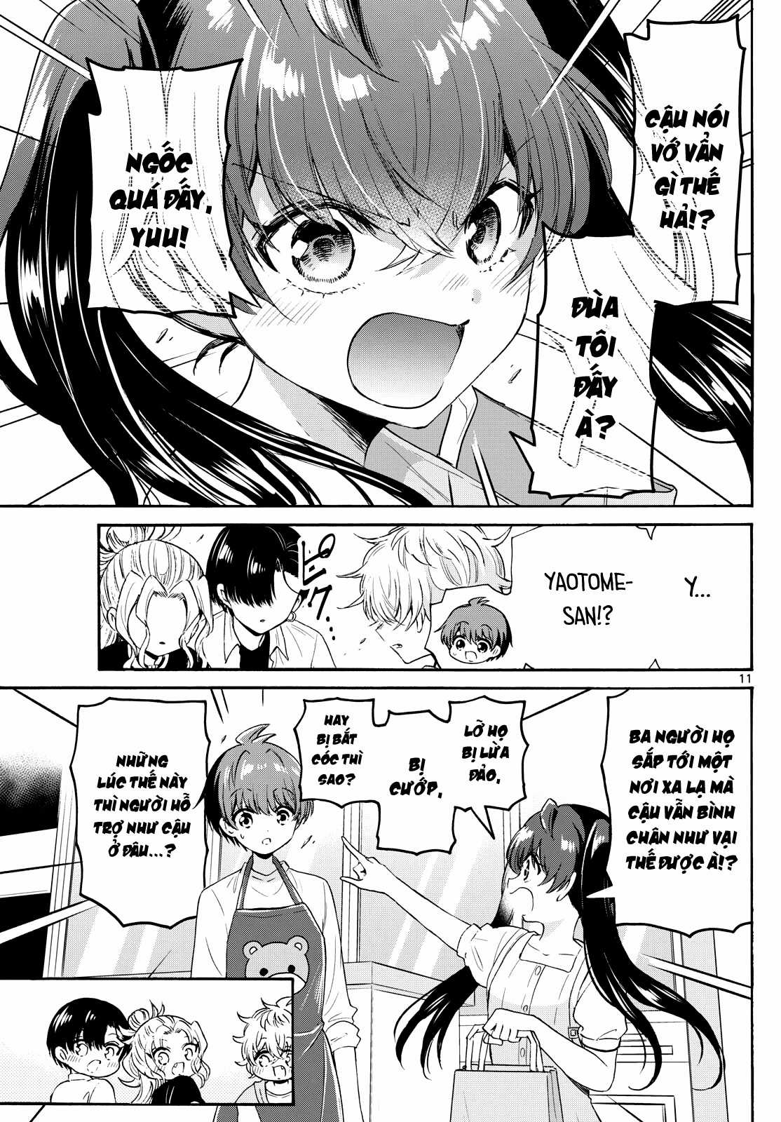 Mikadono Sanshimai wa Angai, Choroi Chapter 78 trang 12