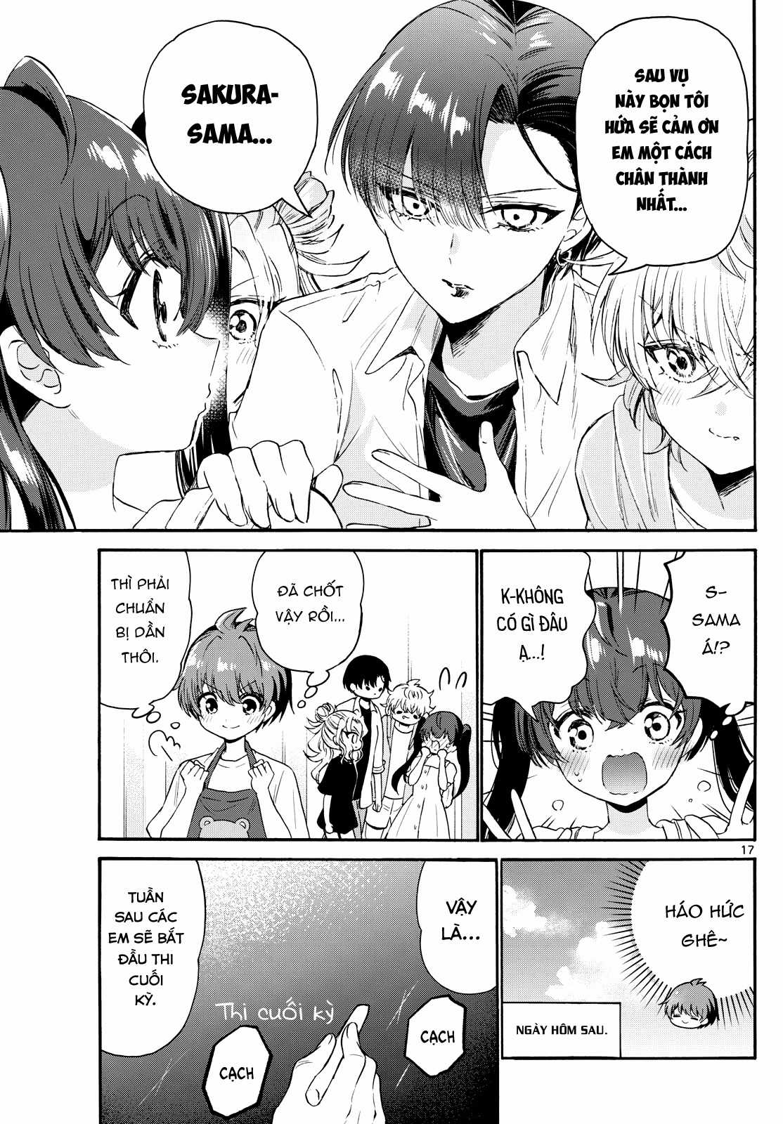 Mikadono Sanshimai wa Angai, Choroi Chapter 78 trang 18