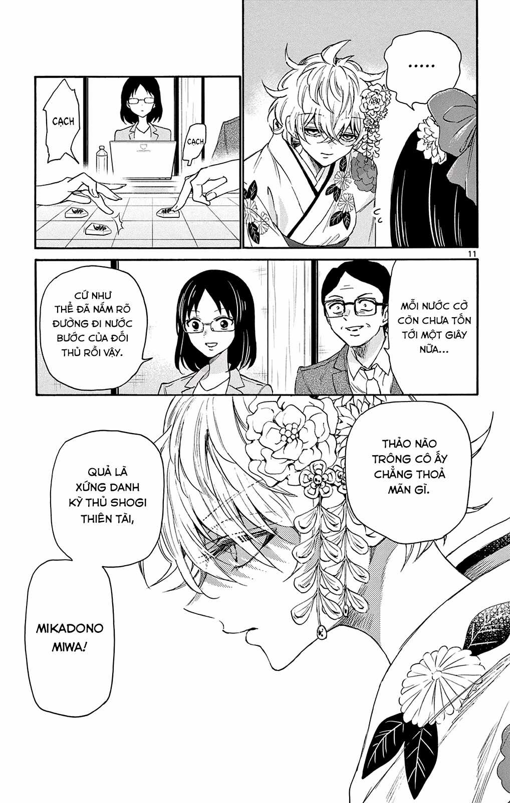 Mikadono Sanshimai wa Angai, Choroi Chapter 8 trang 12