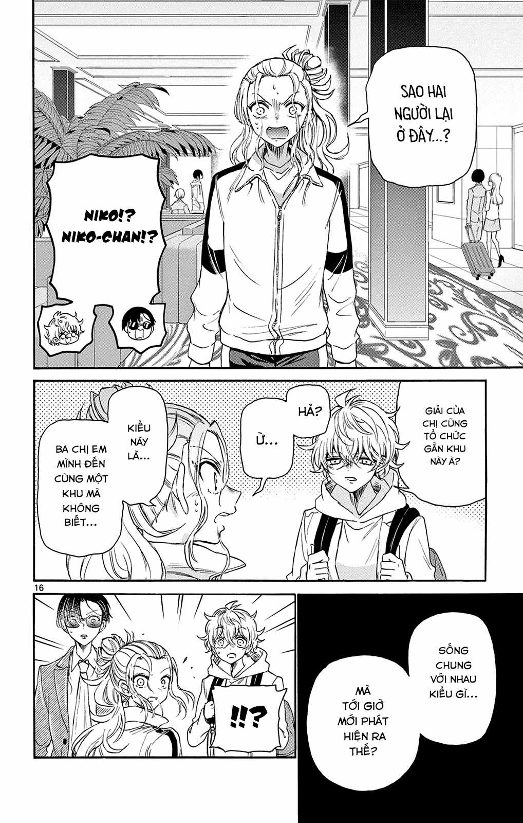 Mikadono Sanshimai wa Angai, Choroi Chapter 8 trang 17