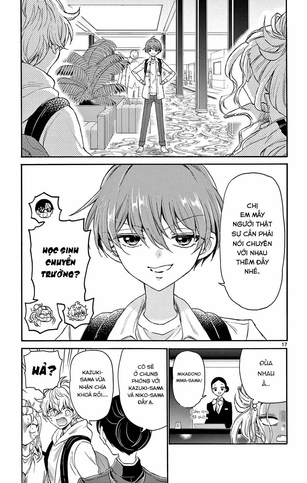 Mikadono Sanshimai wa Angai, Choroi Chapter 8 trang 18