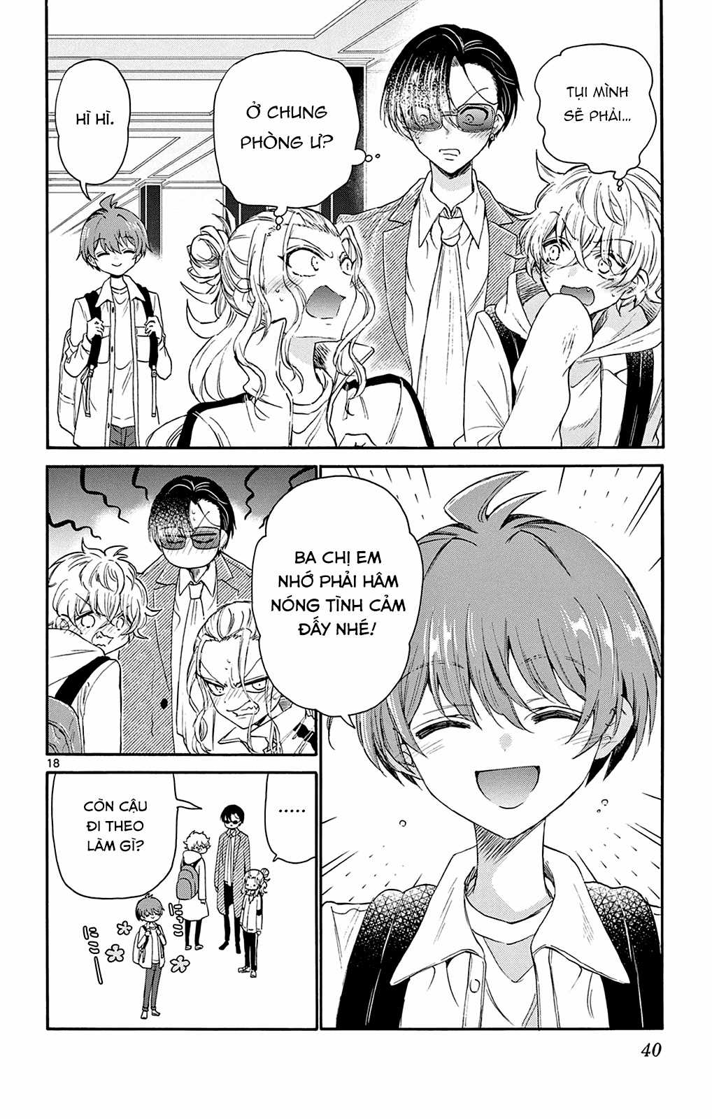 Mikadono Sanshimai wa Angai, Choroi Chapter 8 trang 19