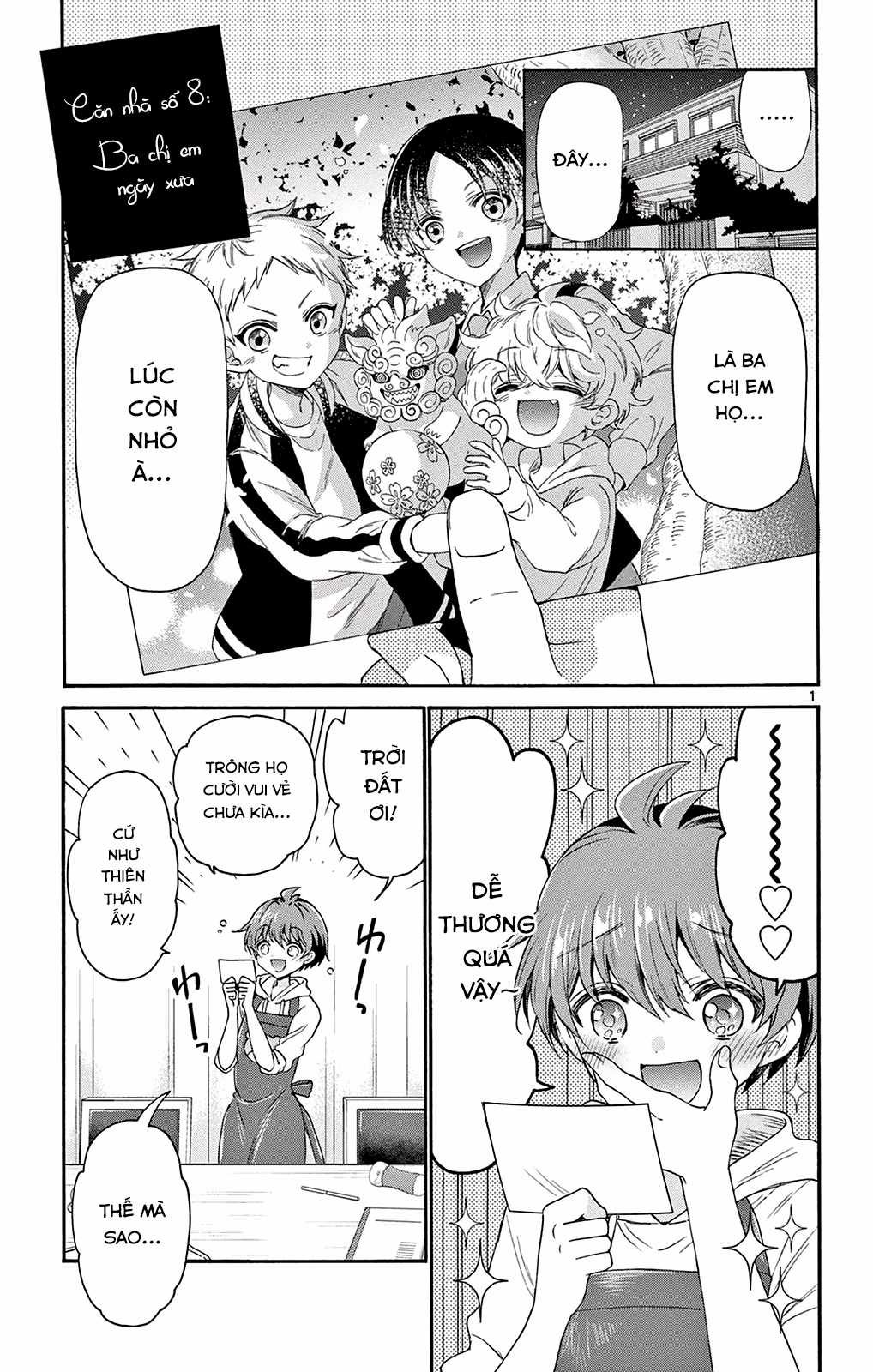 Mikadono Sanshimai wa Angai, Choroi Chapter 8 trang 2