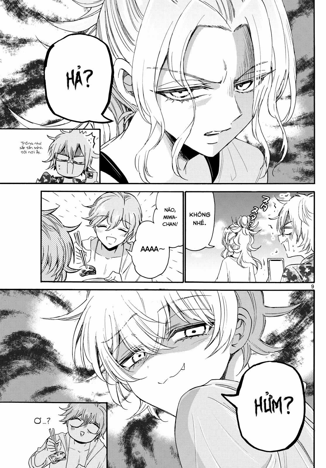 Mikadono Sanshimai wa Angai, Choroi Chapter 88 trang 10