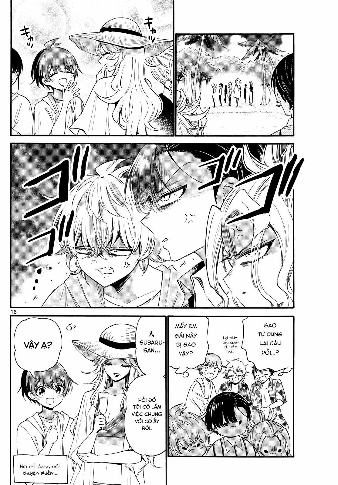 Mikadono Sanshimai wa Angai, Choroi Chapter 88 trang 17