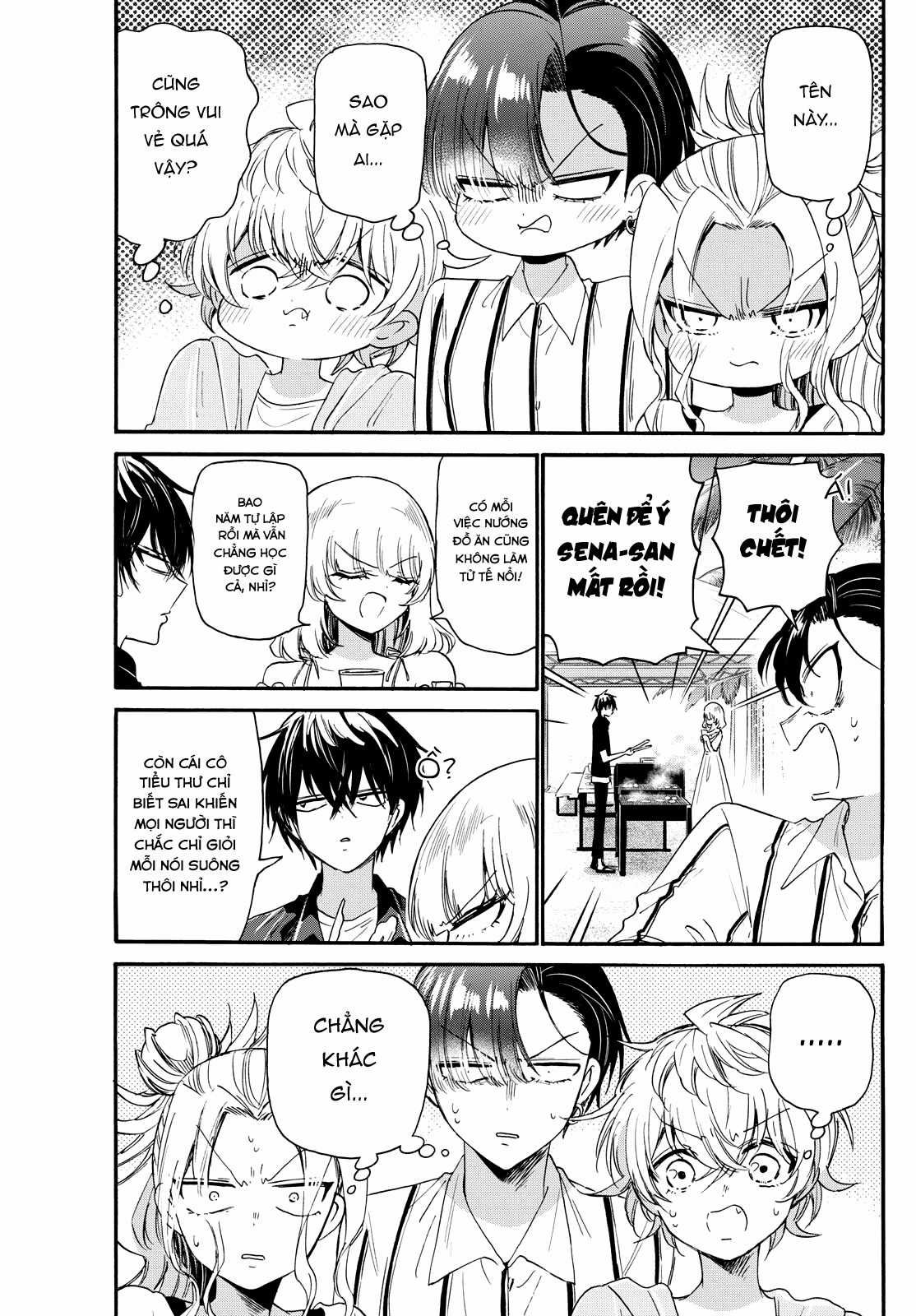 Mikadono Sanshimai wa Angai, Choroi Chapter 88 trang 18