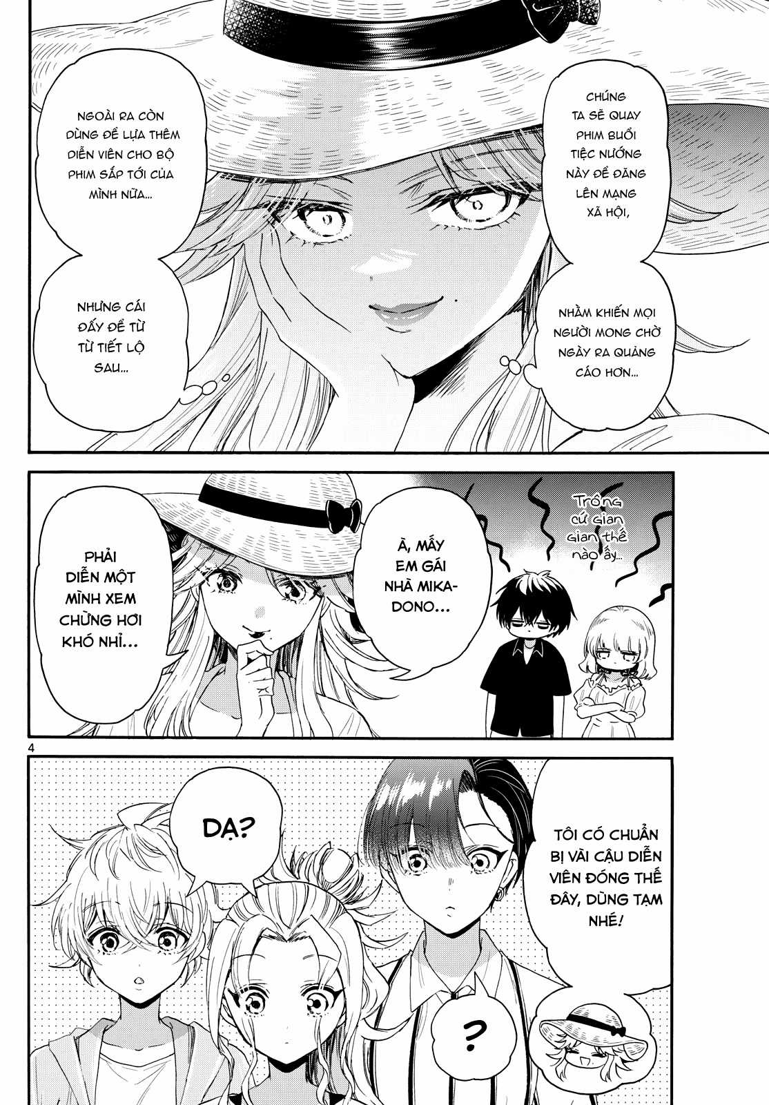 Mikadono Sanshimai wa Angai, Choroi Chapter 88 trang 5