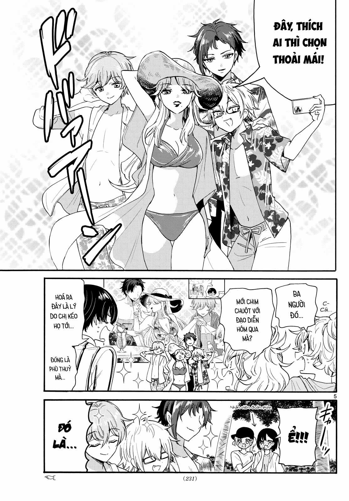 Mikadono Sanshimai wa Angai, Choroi Chapter 88 trang 6