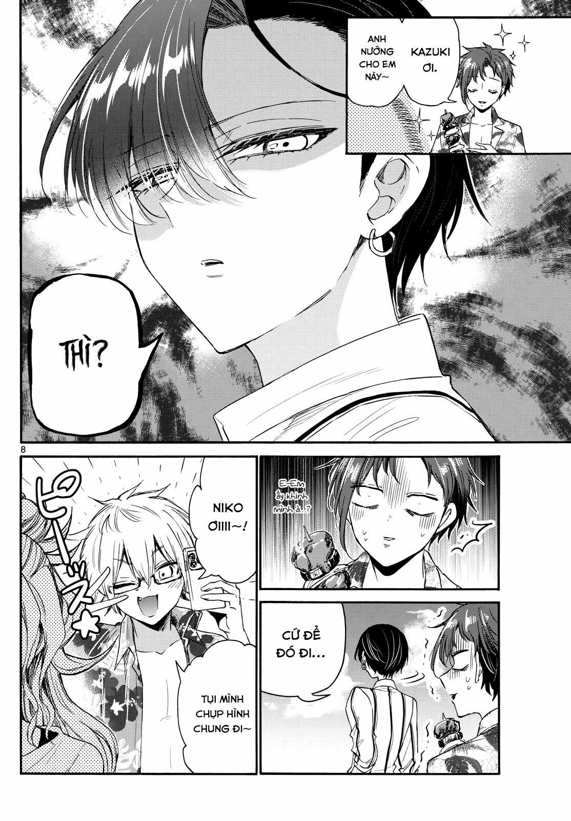 Mikadono Sanshimai wa Angai, Choroi Chapter 88 trang 9