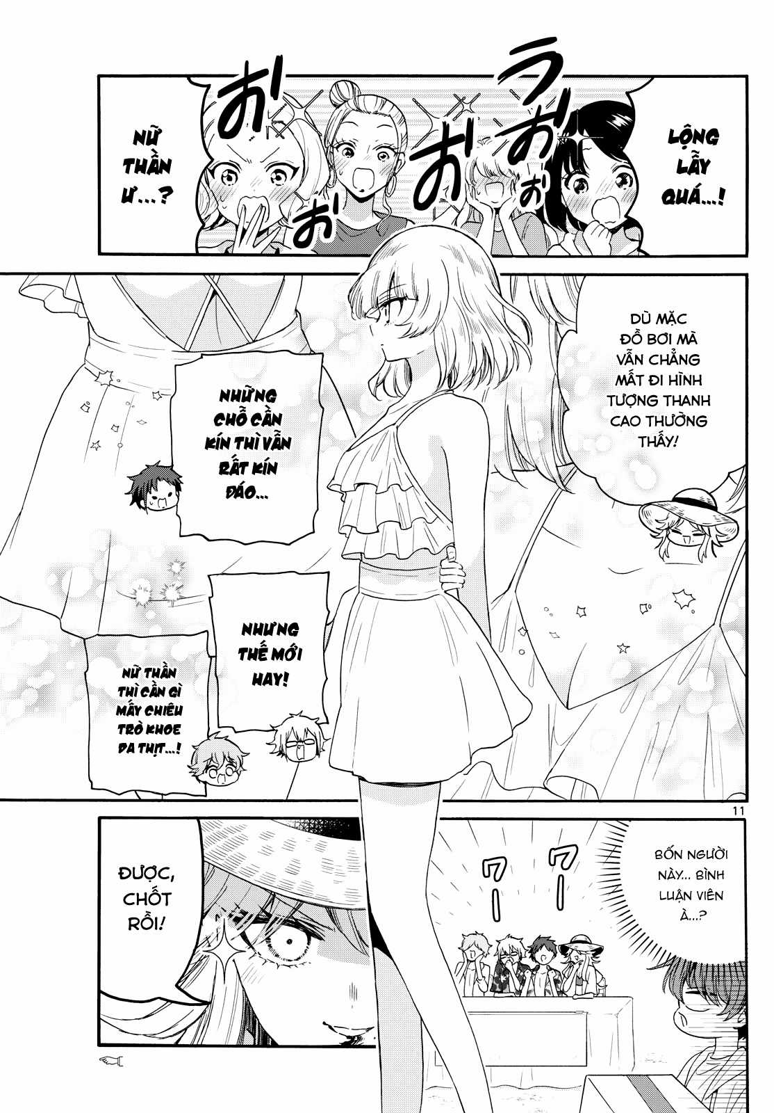 Mikadono Sanshimai wa Angai, Choroi Chapter 89 trang 12