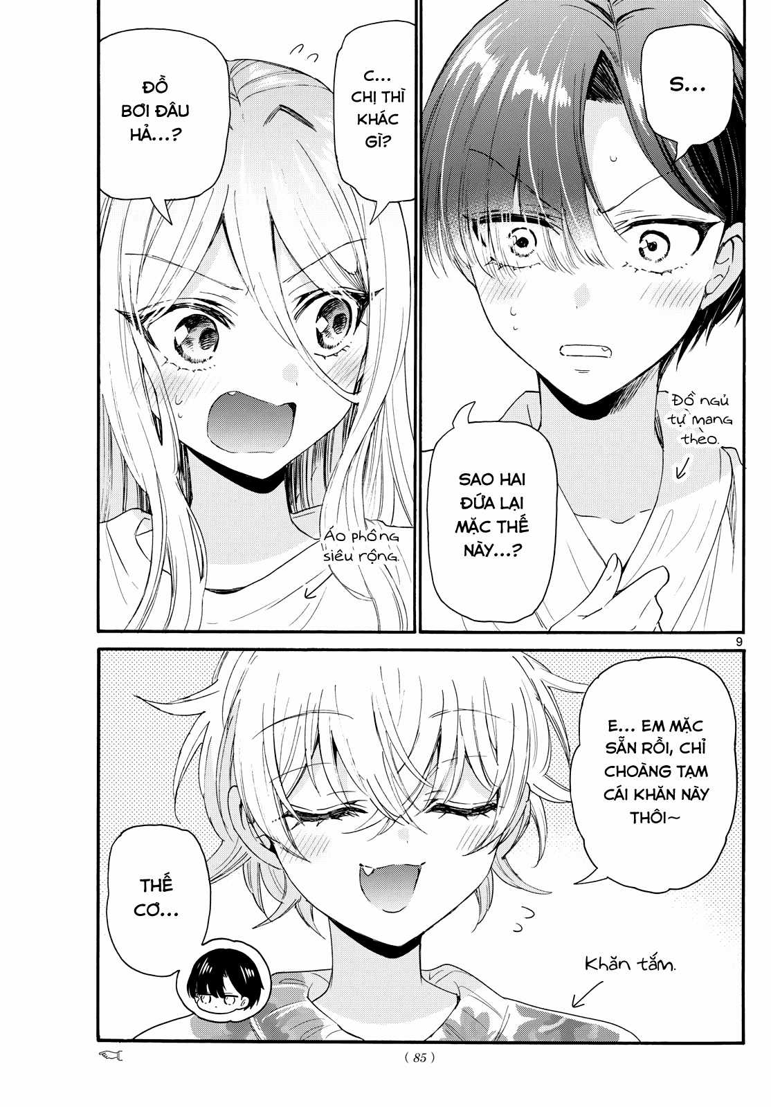 Mikadono Sanshimai wa Angai, Choroi Chapter 90 trang 10