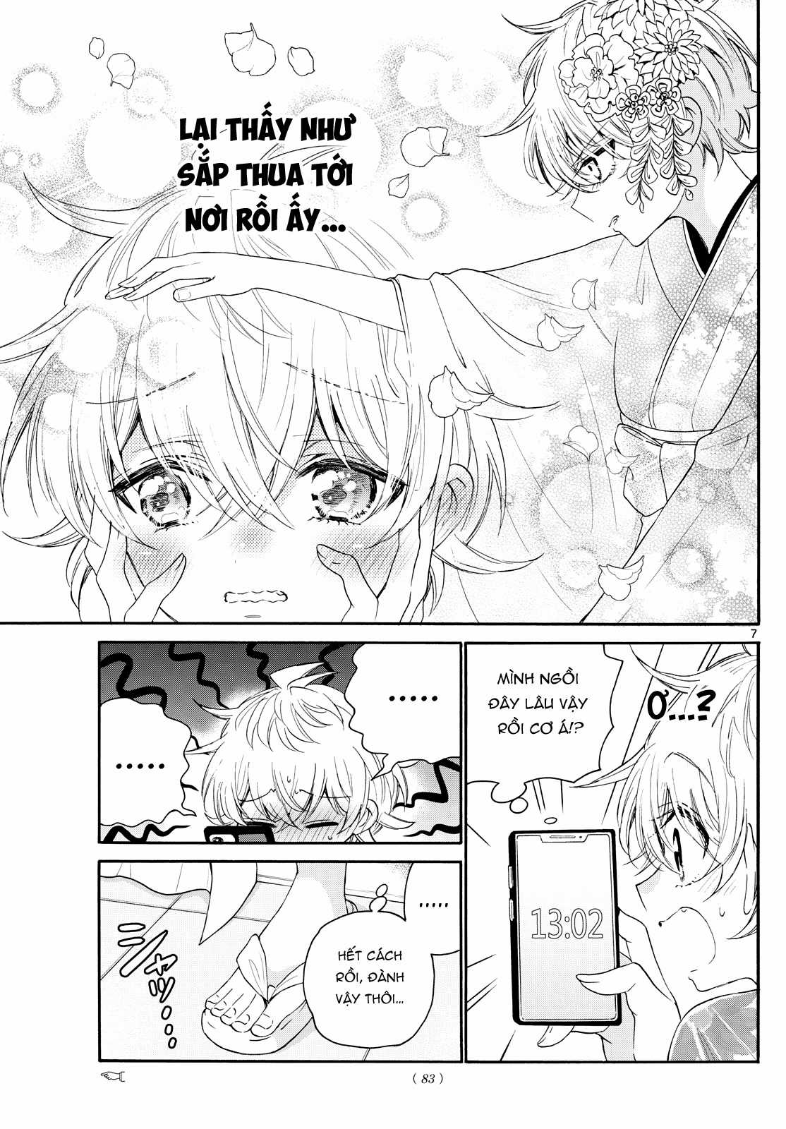 Mikadono Sanshimai wa Angai, Choroi Chapter 90 trang 8