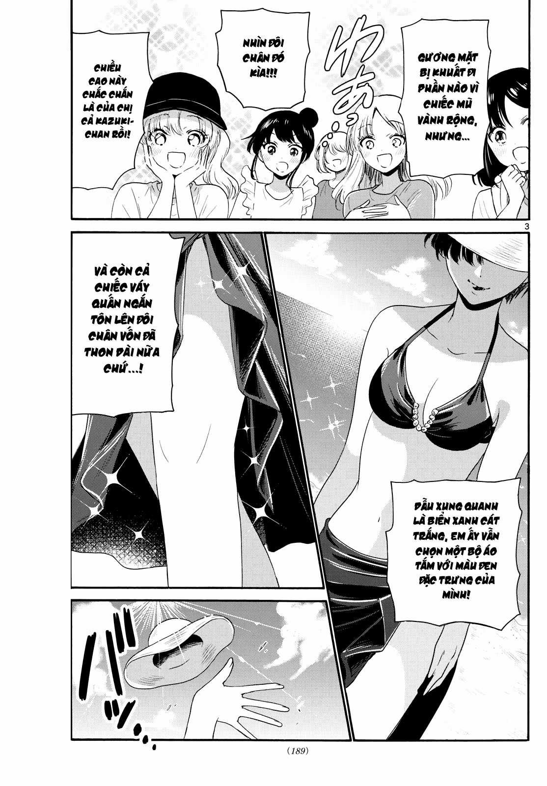 Mikadono Sanshimai wa Angai, Choroi Chapter 91 trang 4