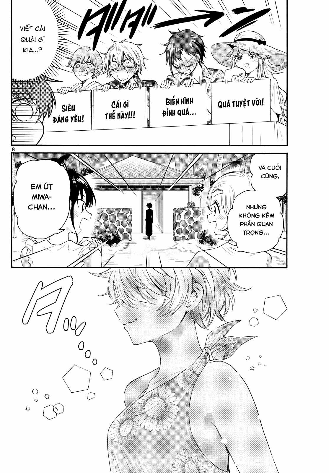 Mikadono Sanshimai wa Angai, Choroi Chapter 91 trang 9