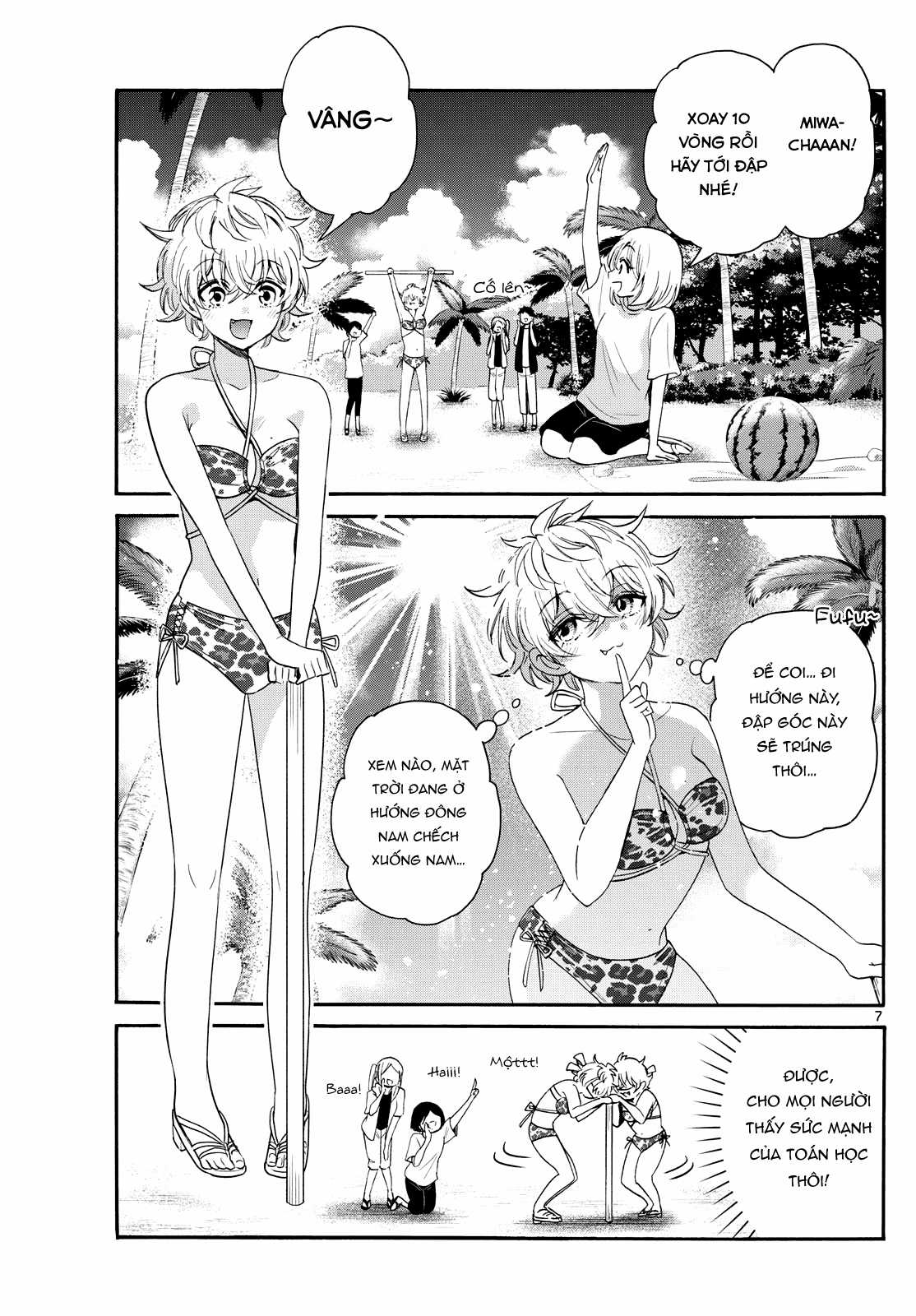 Mikadono Sanshimai wa Angai, Choroi Chapter 93 trang 8