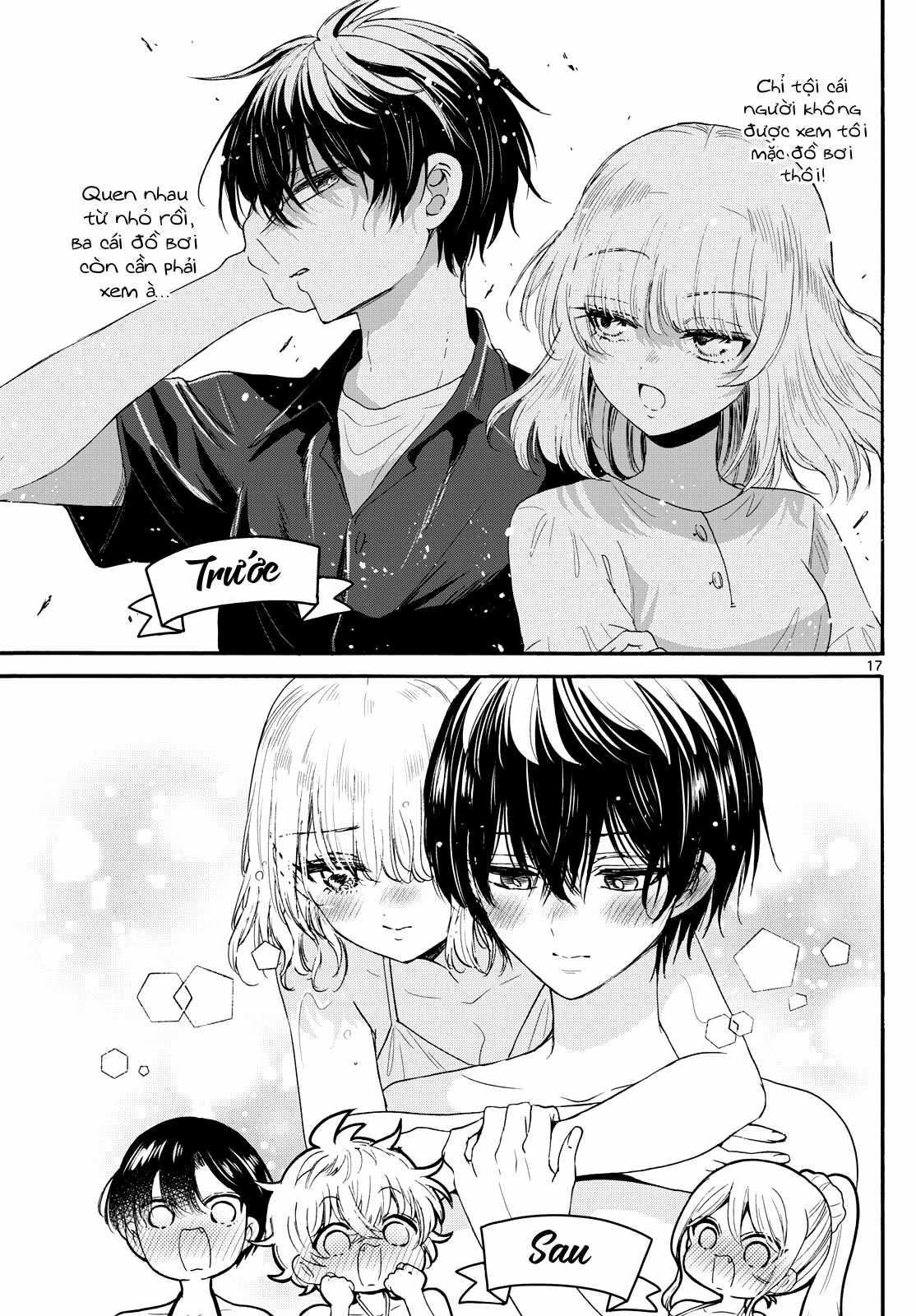 Mikadono Sanshimai wa Angai, Choroi Chapter 95 trang 17