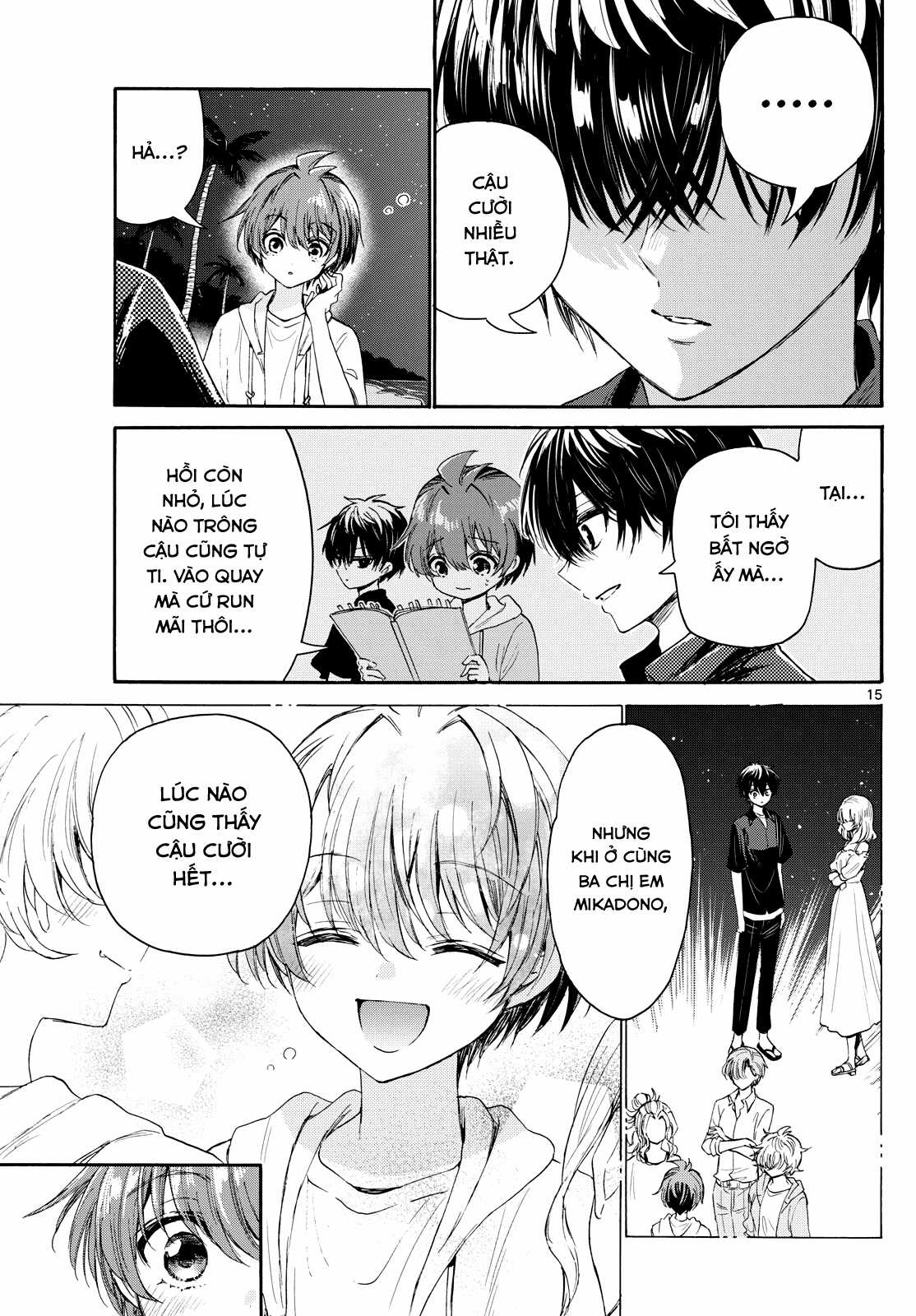 Mikadono Sanshimai wa Angai, Choroi Chapter 97 trang 16