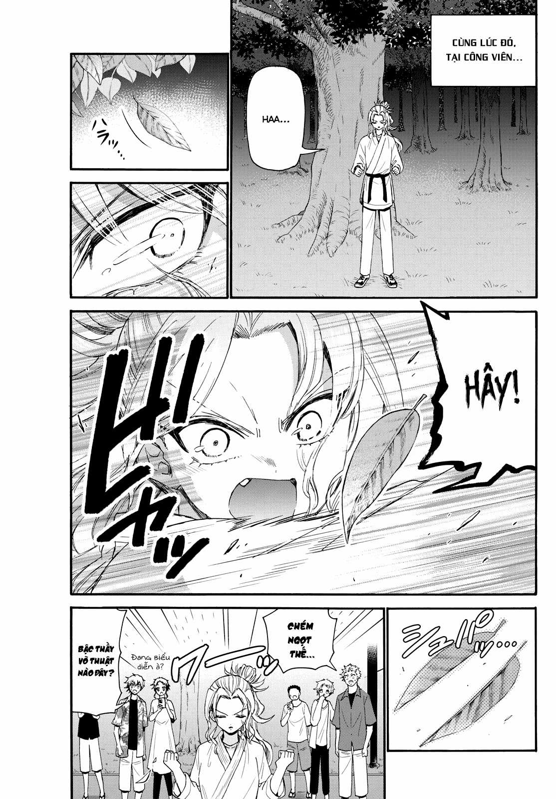 Mikadono Sanshimai wa Angai, Choroi Chapter 97 trang 4